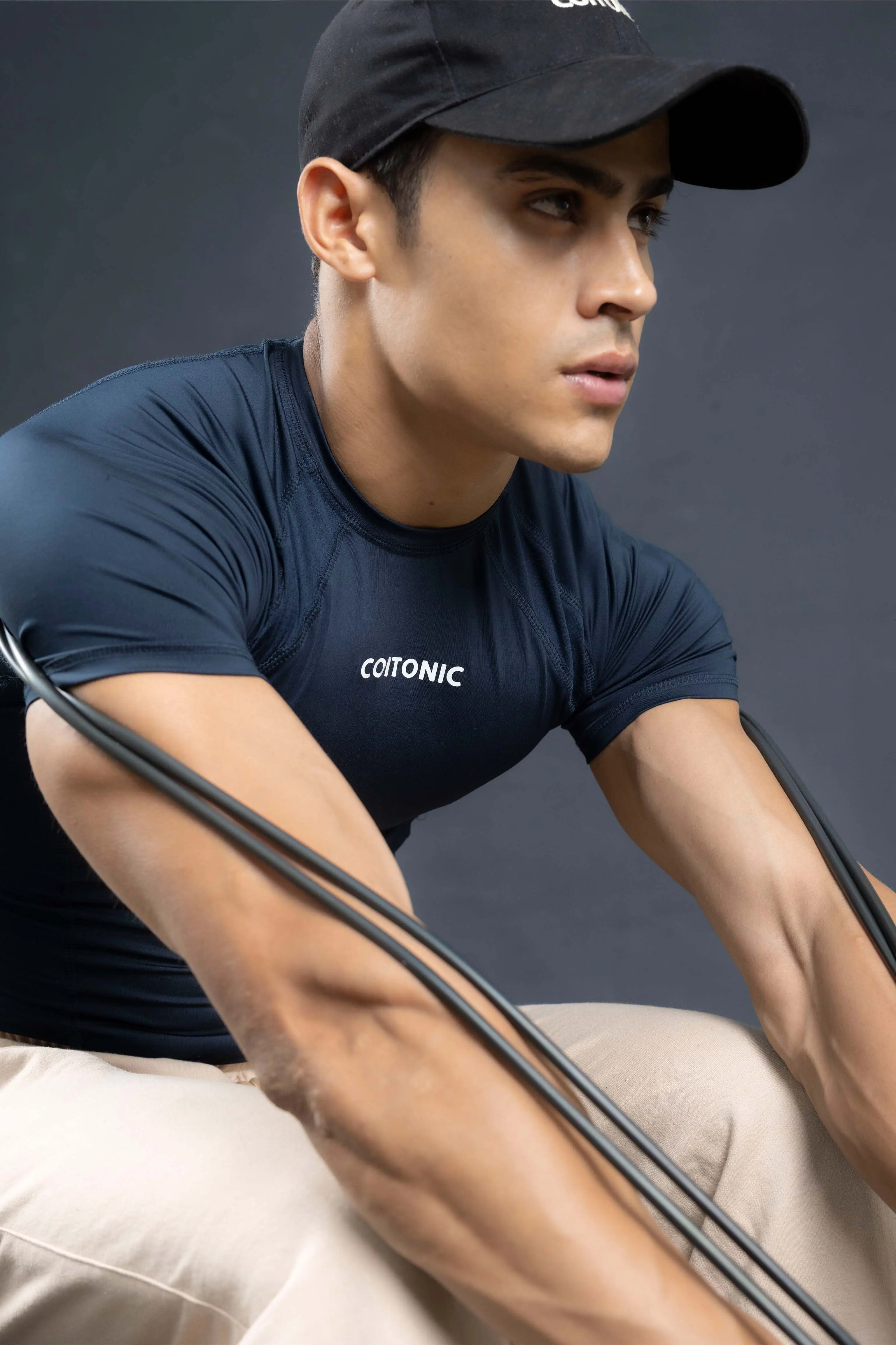 Air Tech Compression Half Sleeves T-shirt - Image 17