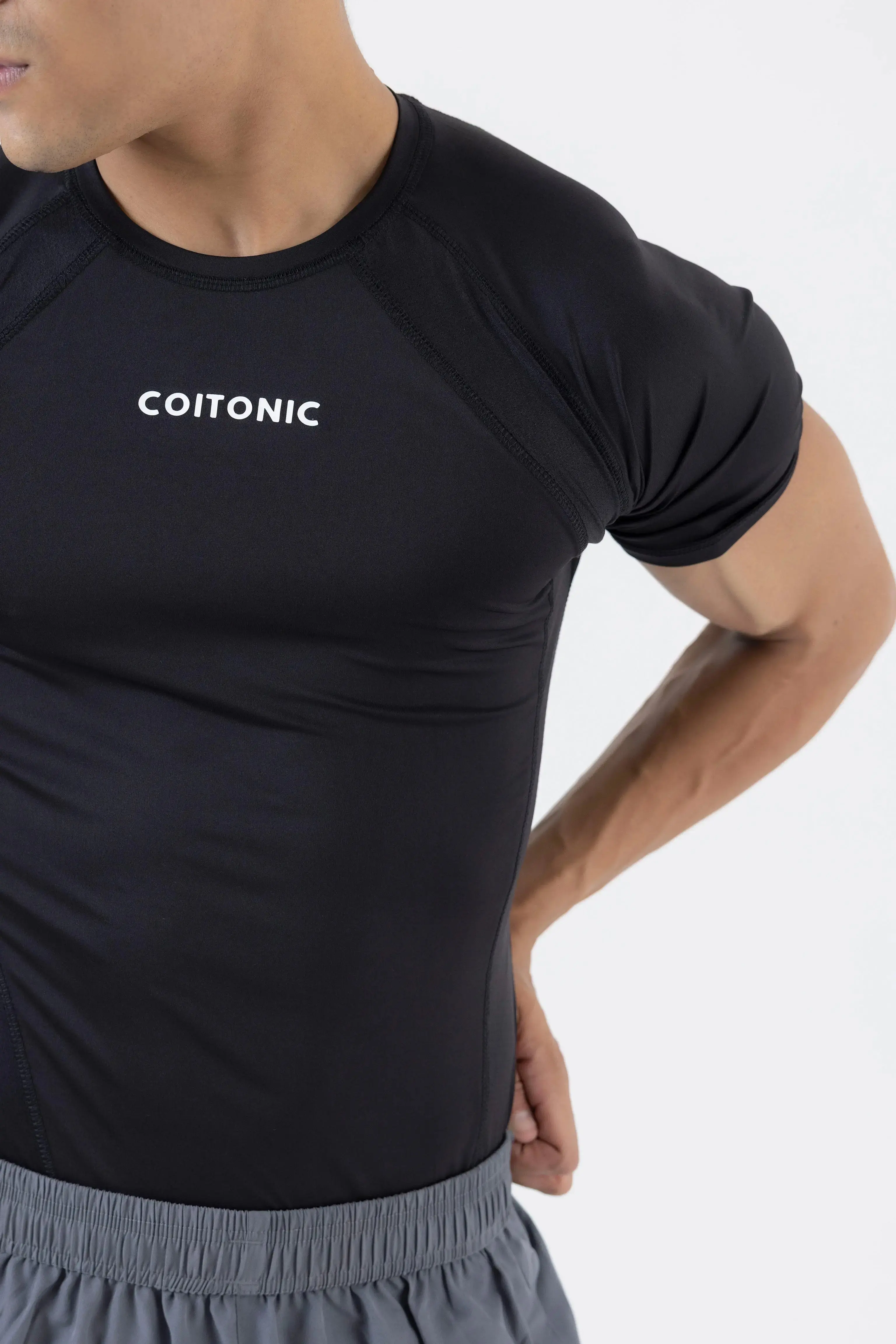 Air Tech Compression Half Sleeves T-shirt - Image 8