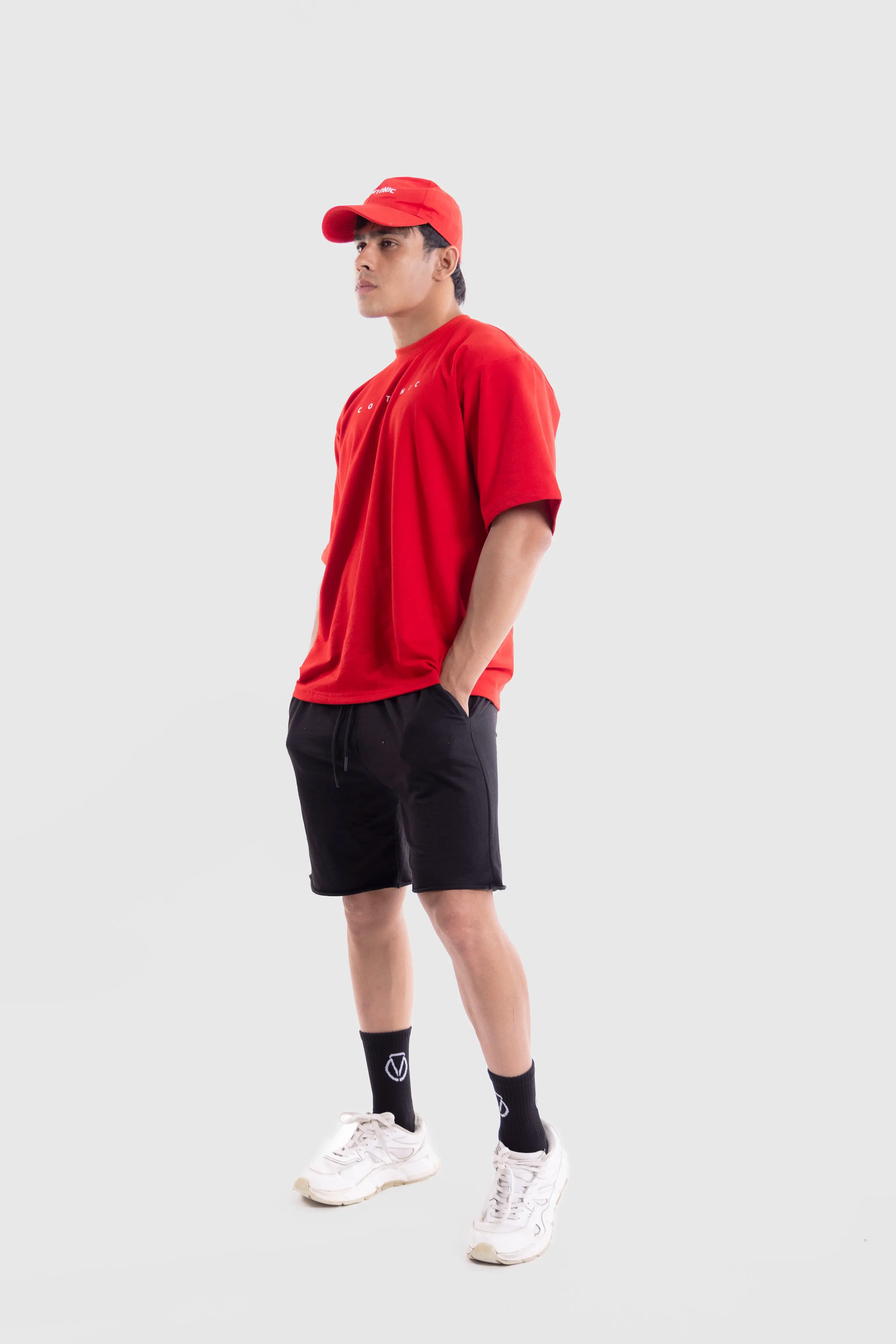 Bold Arc Oversized T-shirt - Image 3