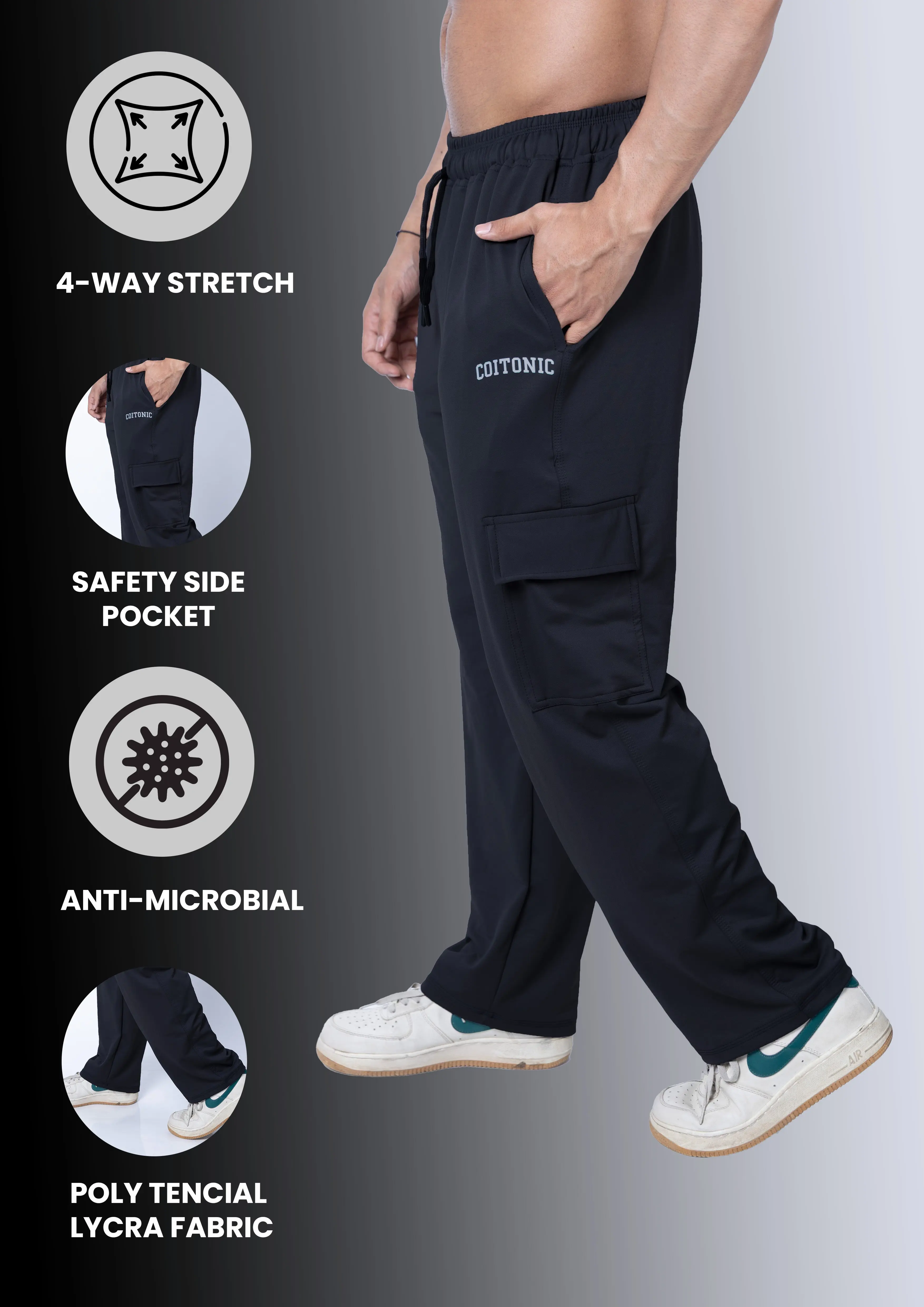 Coitonic Straight Fit Joggers - Image 13