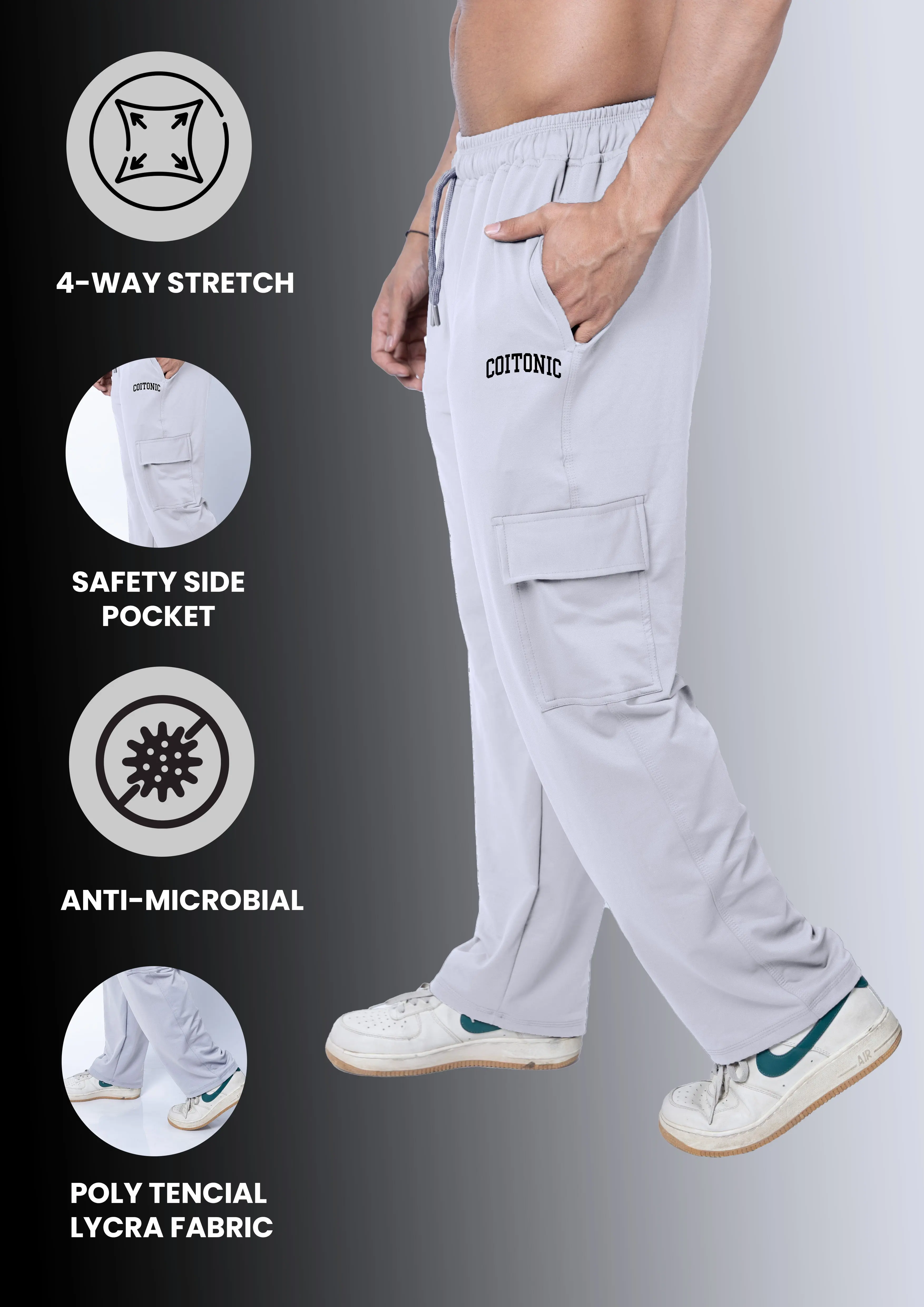 Coitonic Straight Fit Joggers - Image 25