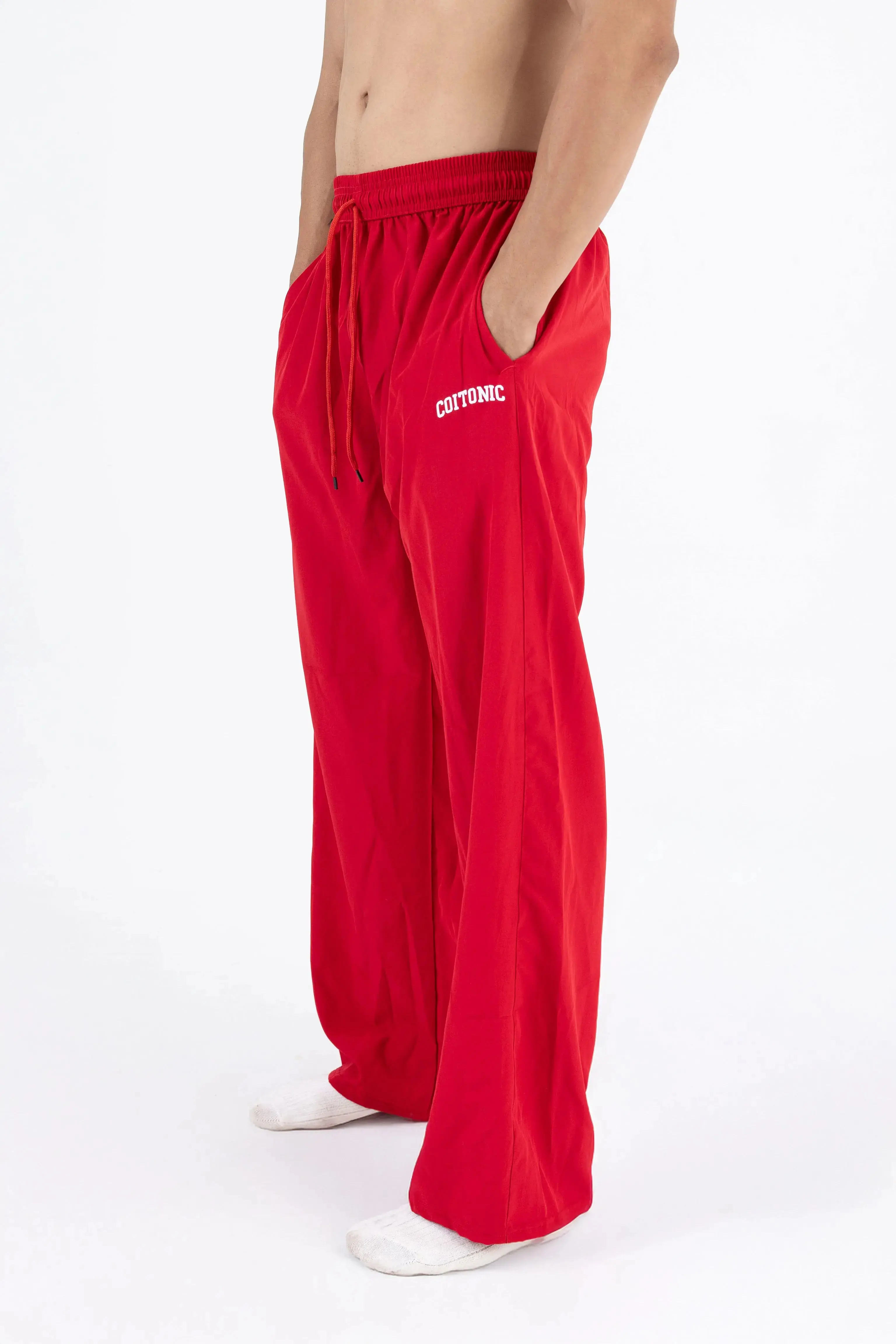 Core Fit NS Lycra Straight Track Pants - Image 3