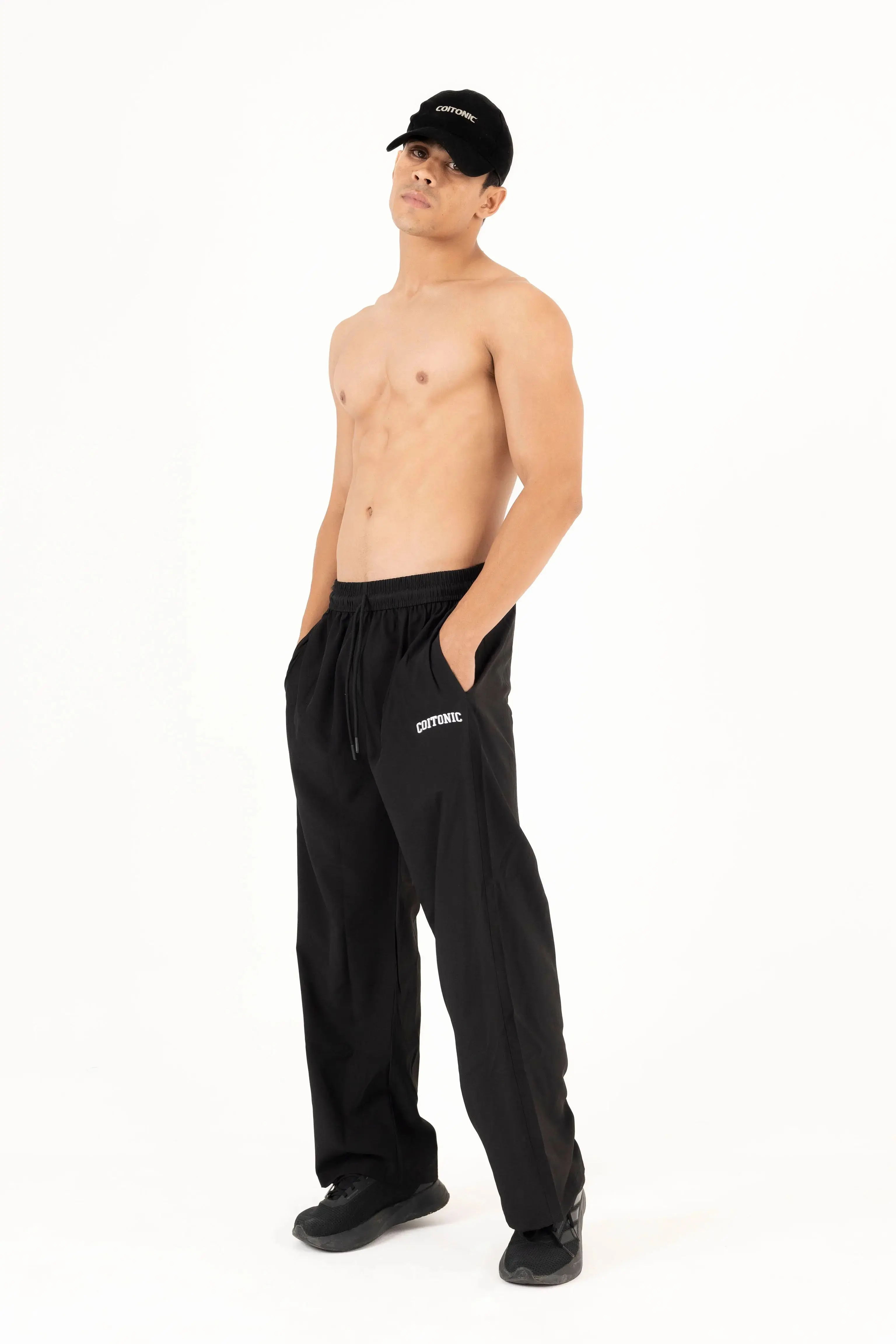 Core Fit NS Lycra Straight Track Pants - Image 5
