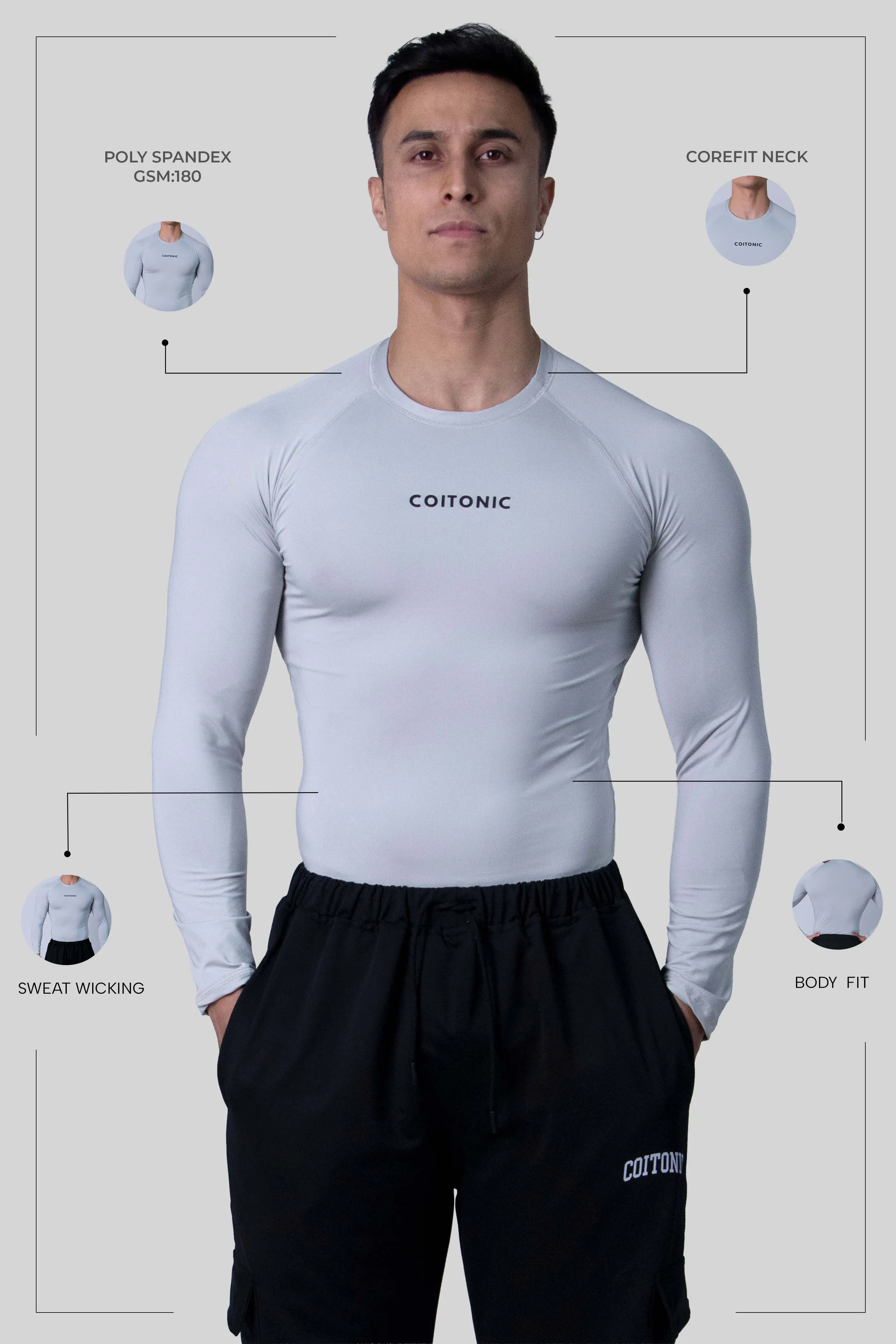 Compression Full Sleeves T-shirt - Image 16