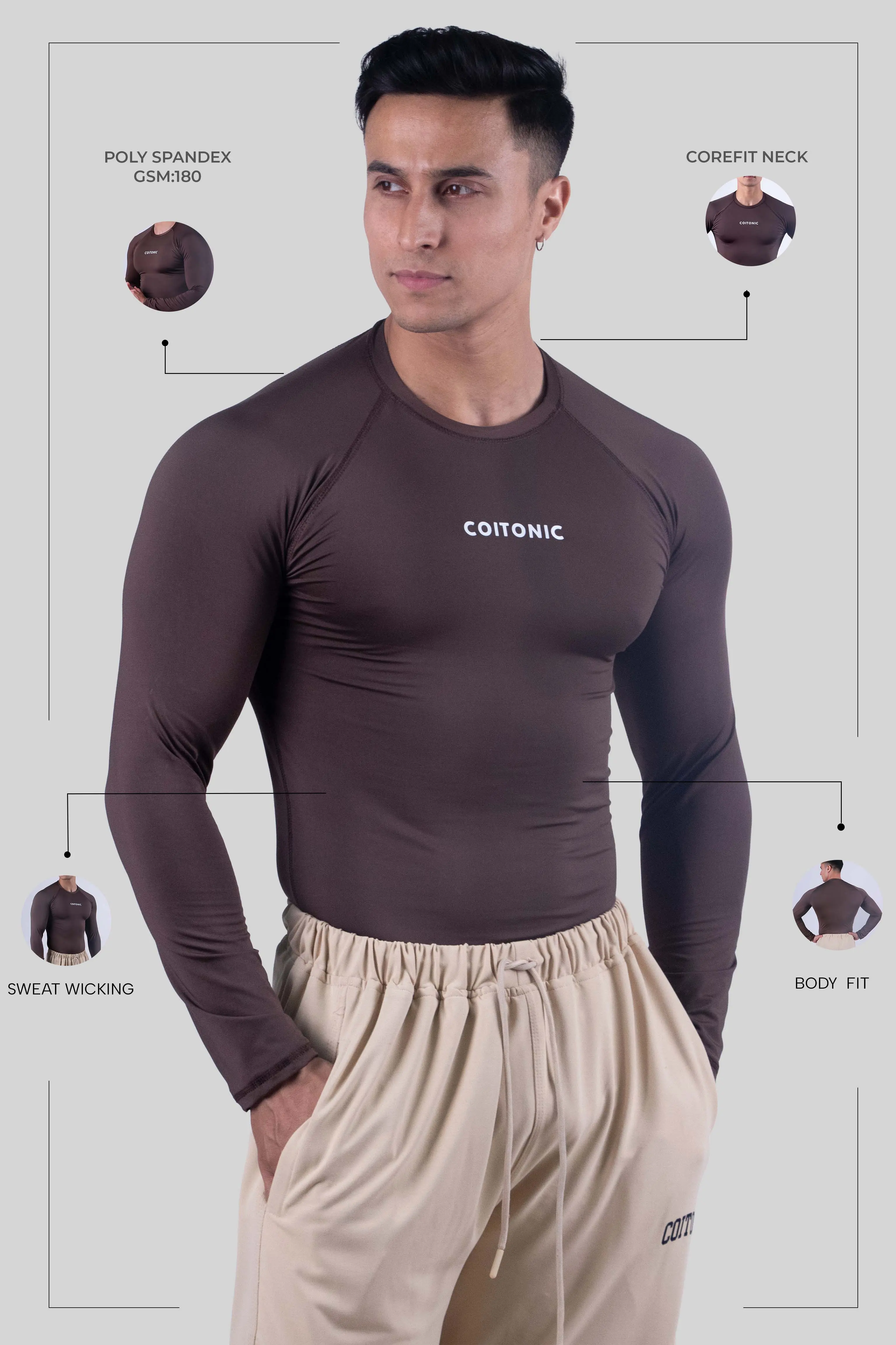 Compression Full Sleeves T-shirt - Image 6