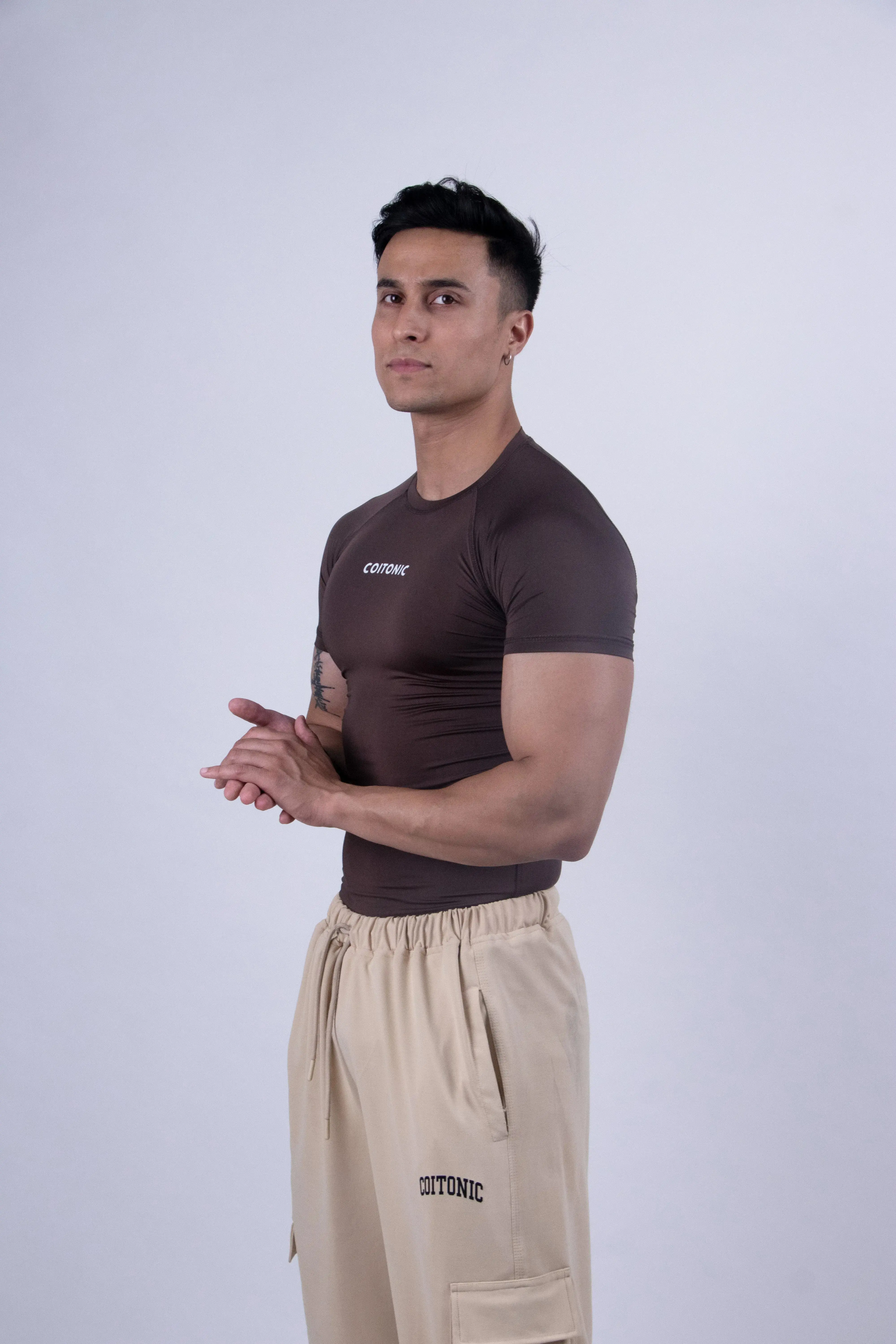 Compression Half Sleeves T-shirt - Image 10