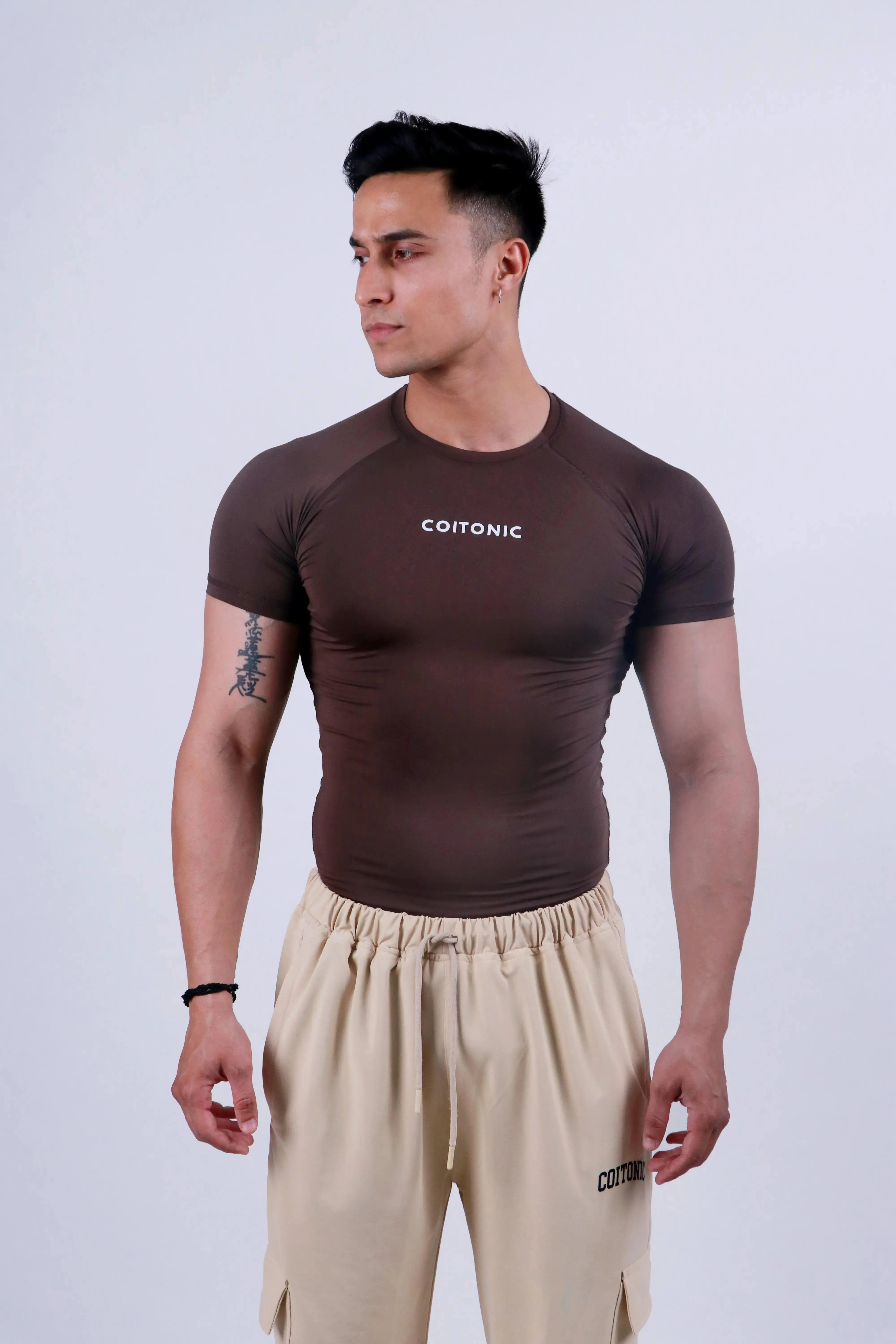 Compression Half Sleeves T-shirt - Image 11