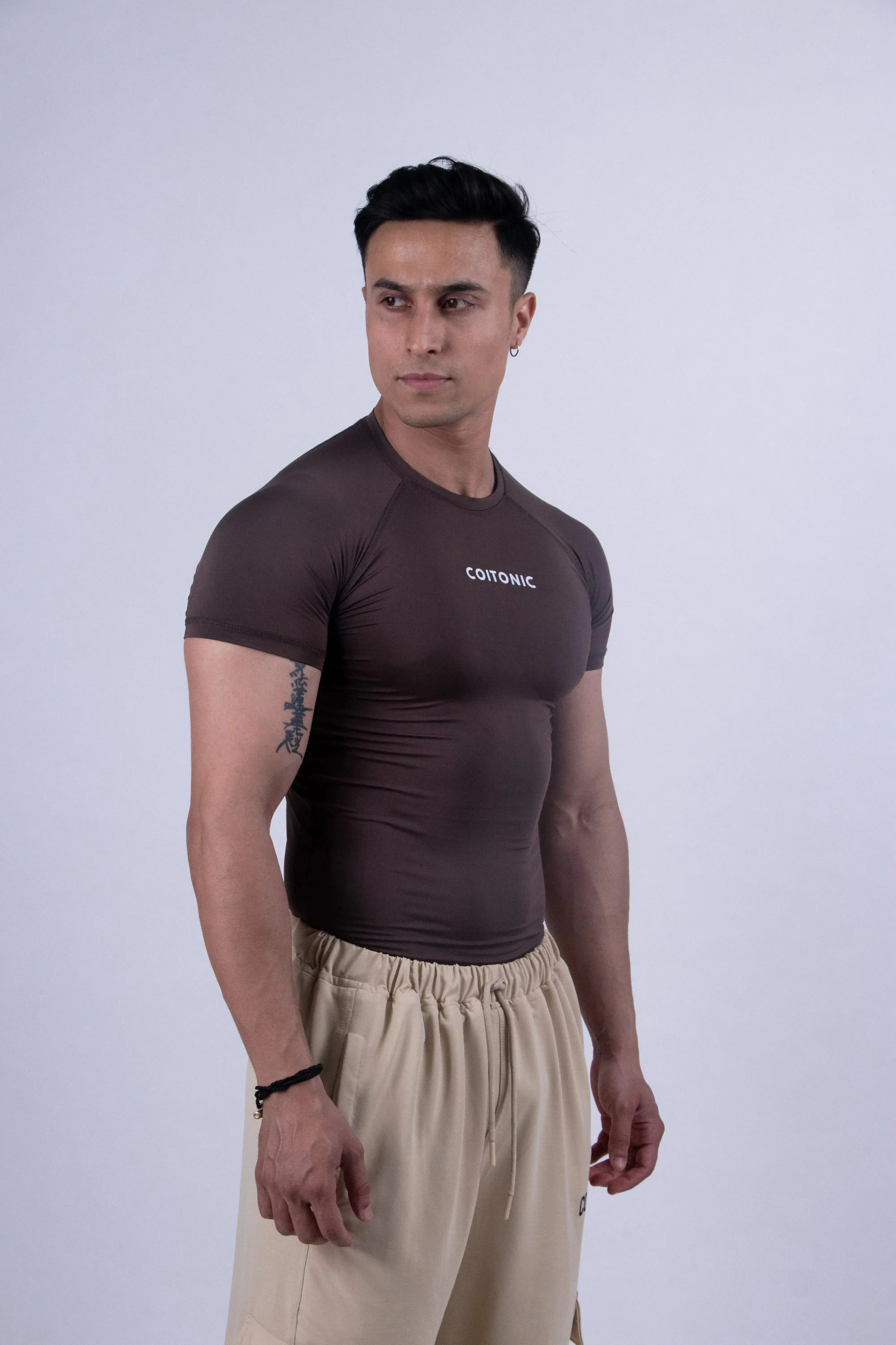Compression Half Sleeves T-shirt - Image 12