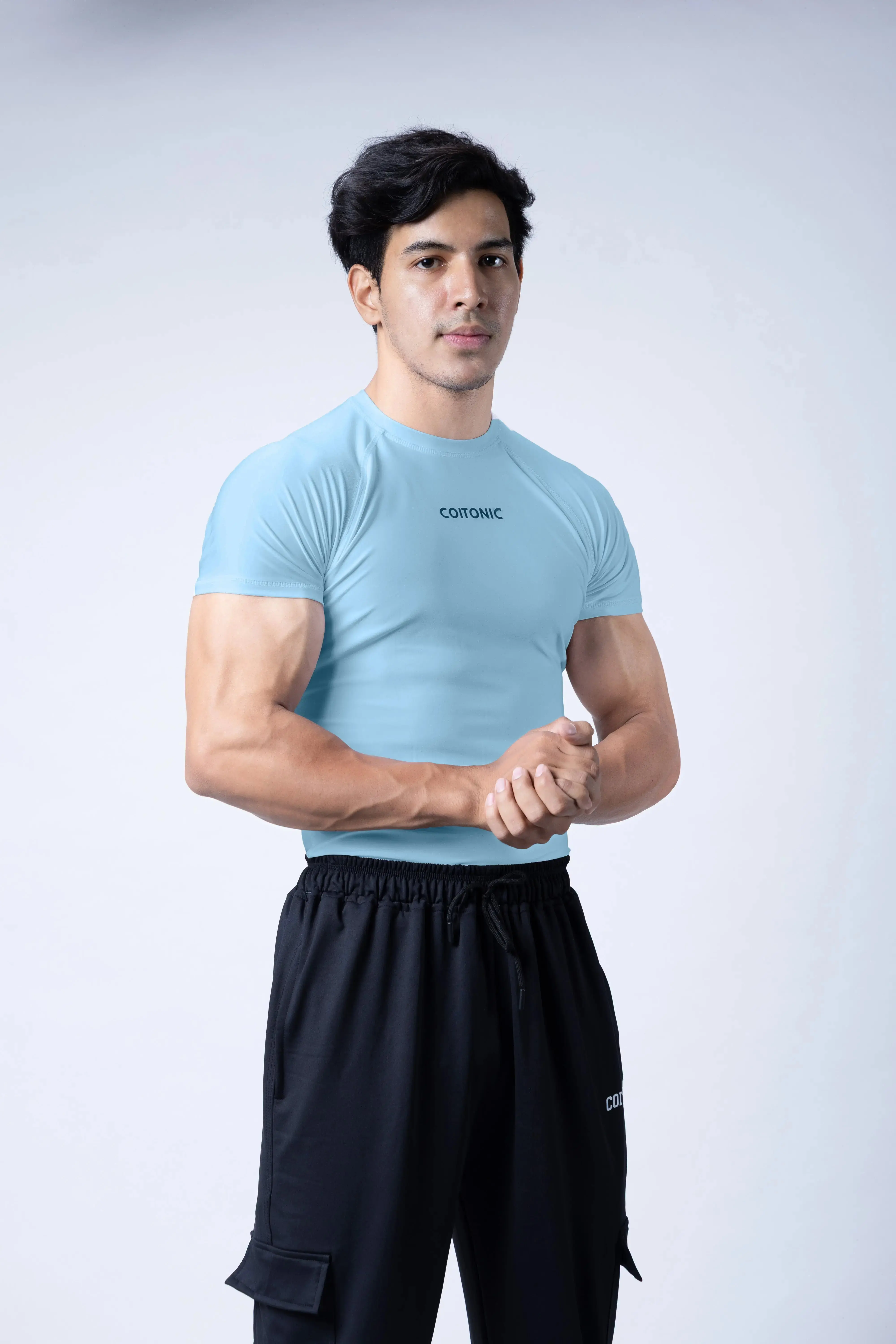 Compression Half Sleeves T-shirt - Image 14