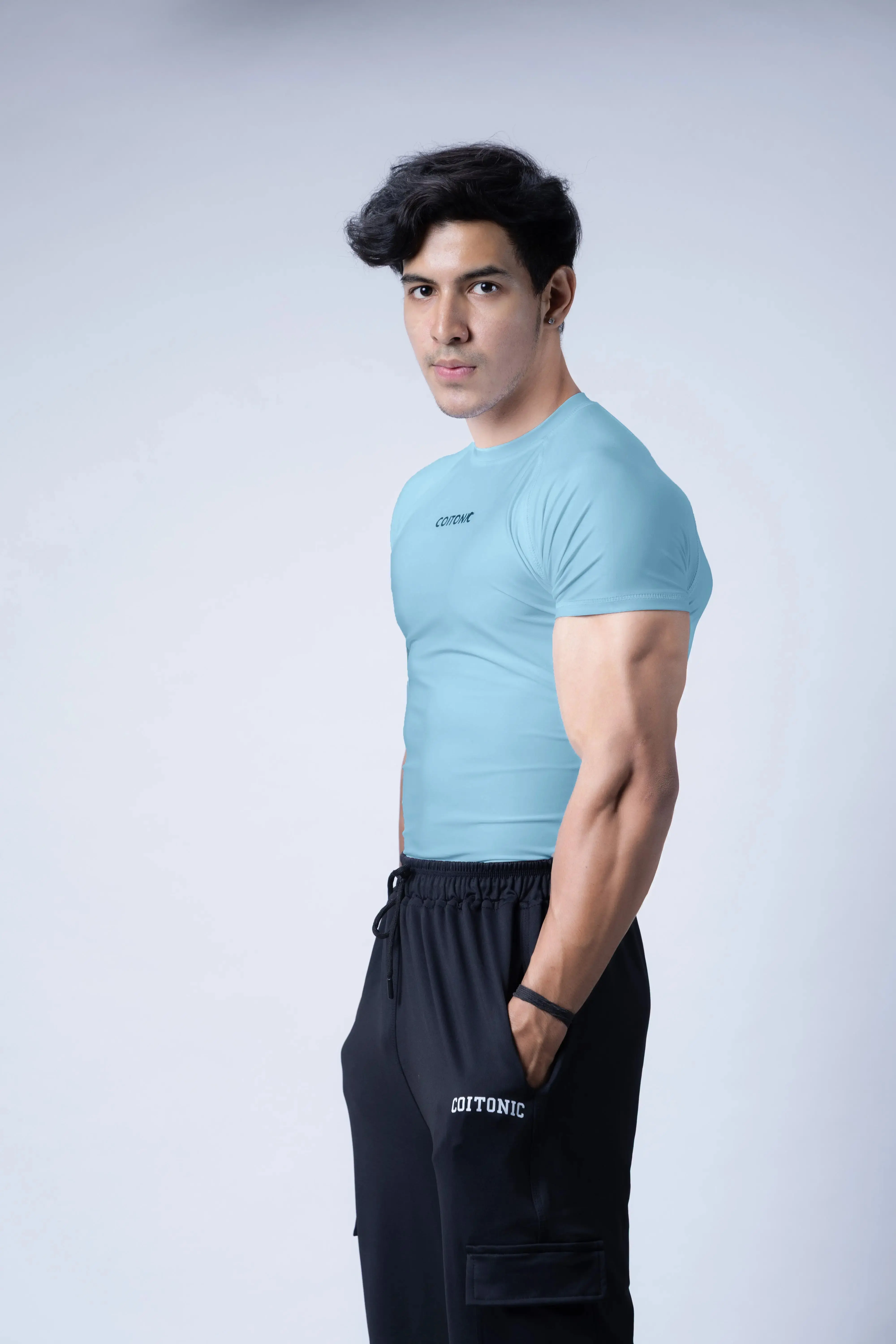 Compression Half Sleeves T-shirt - Image 15