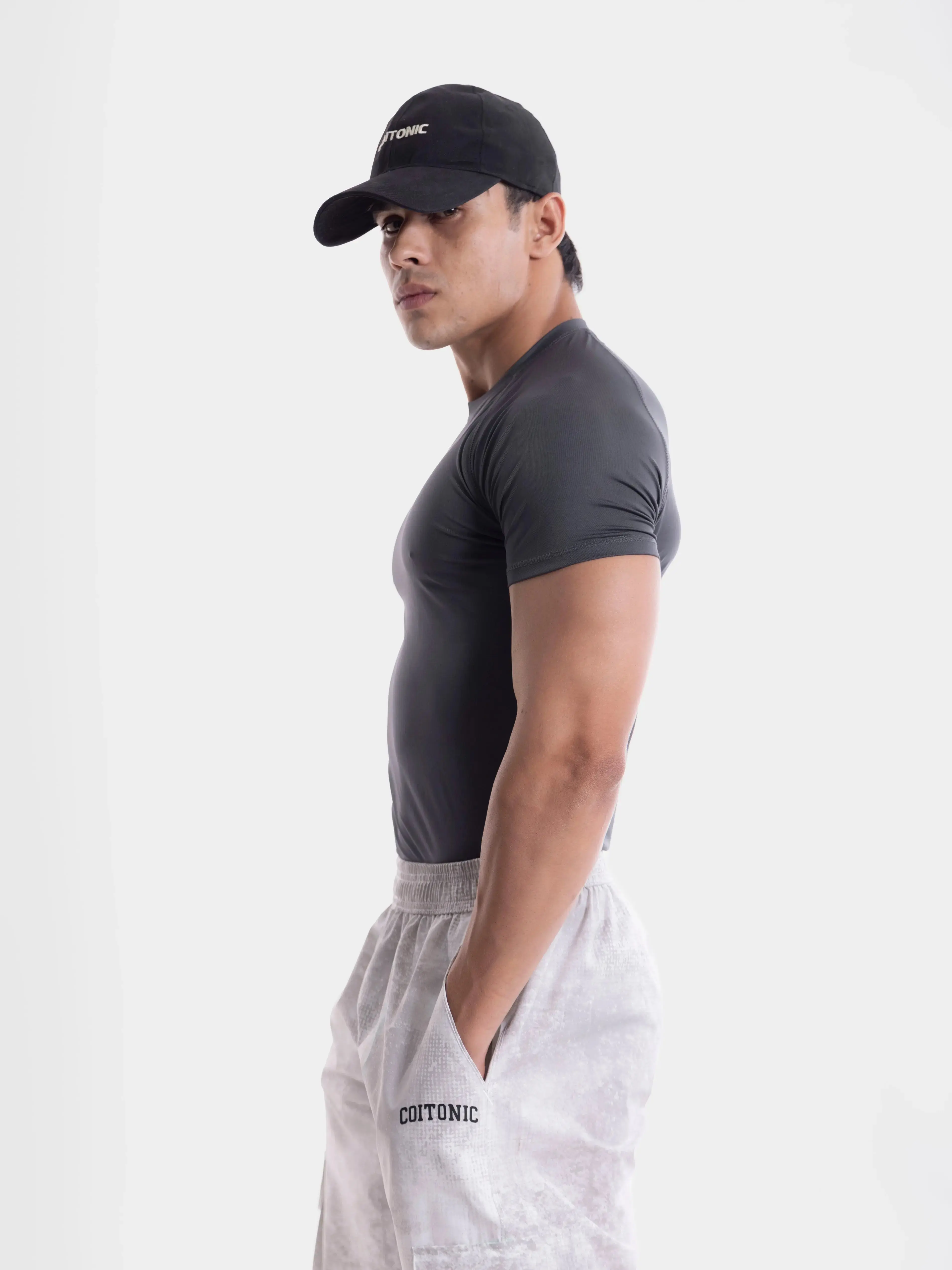 Compression Half Sleeves T-shirt - Image 22