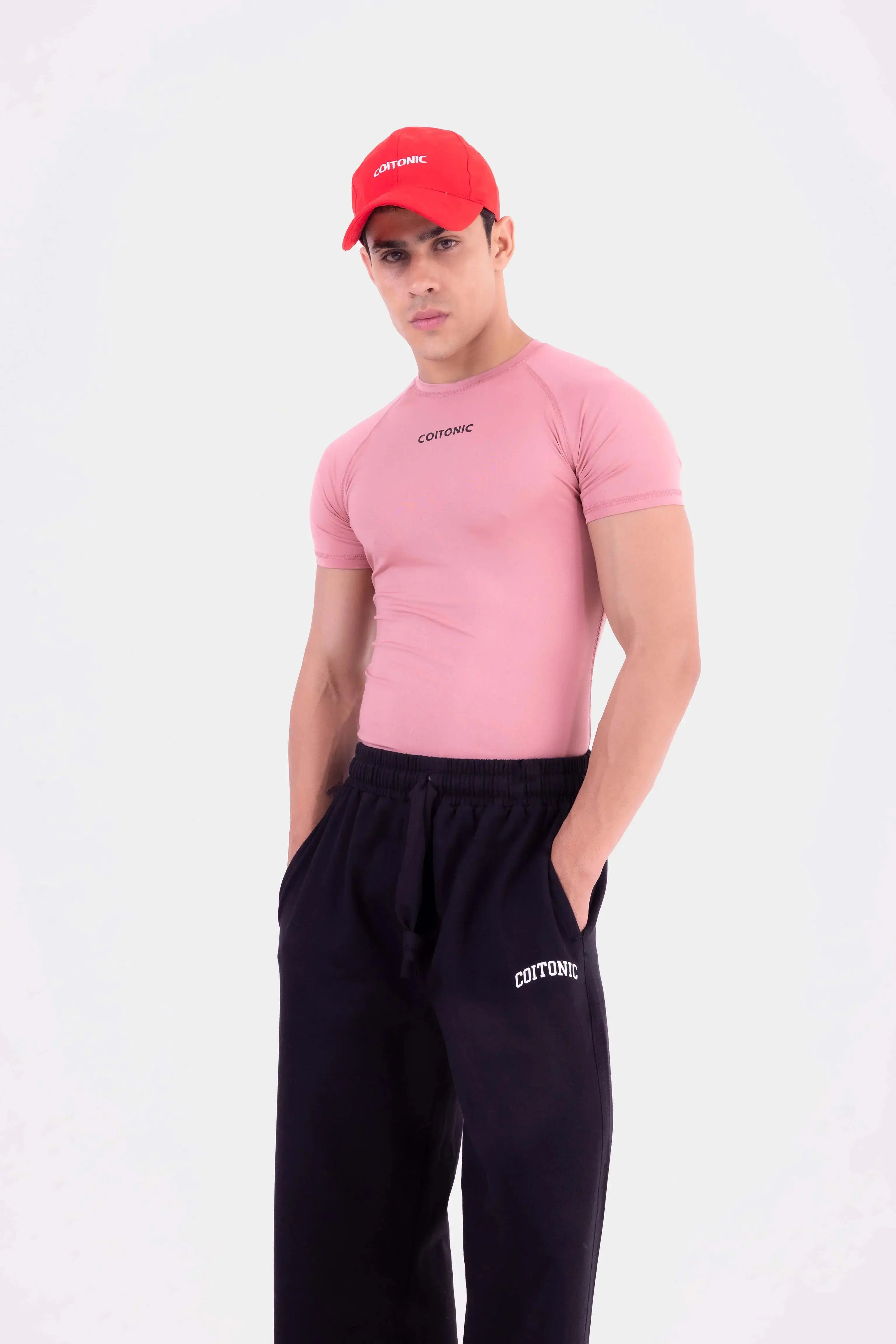 Compression Half Sleeves T-shirt - Image 35