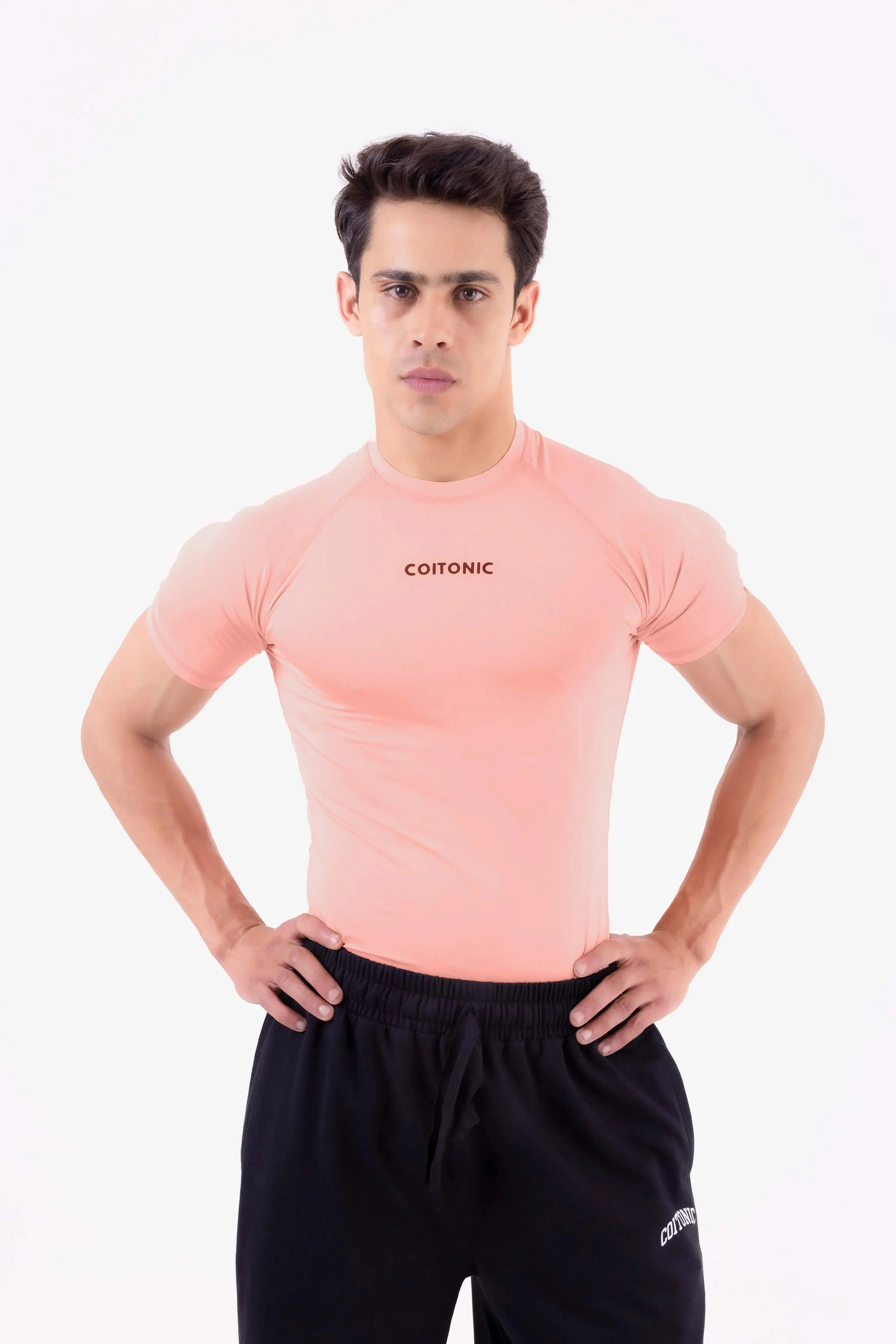 Compression Half Sleeves T-shirt - Image 43