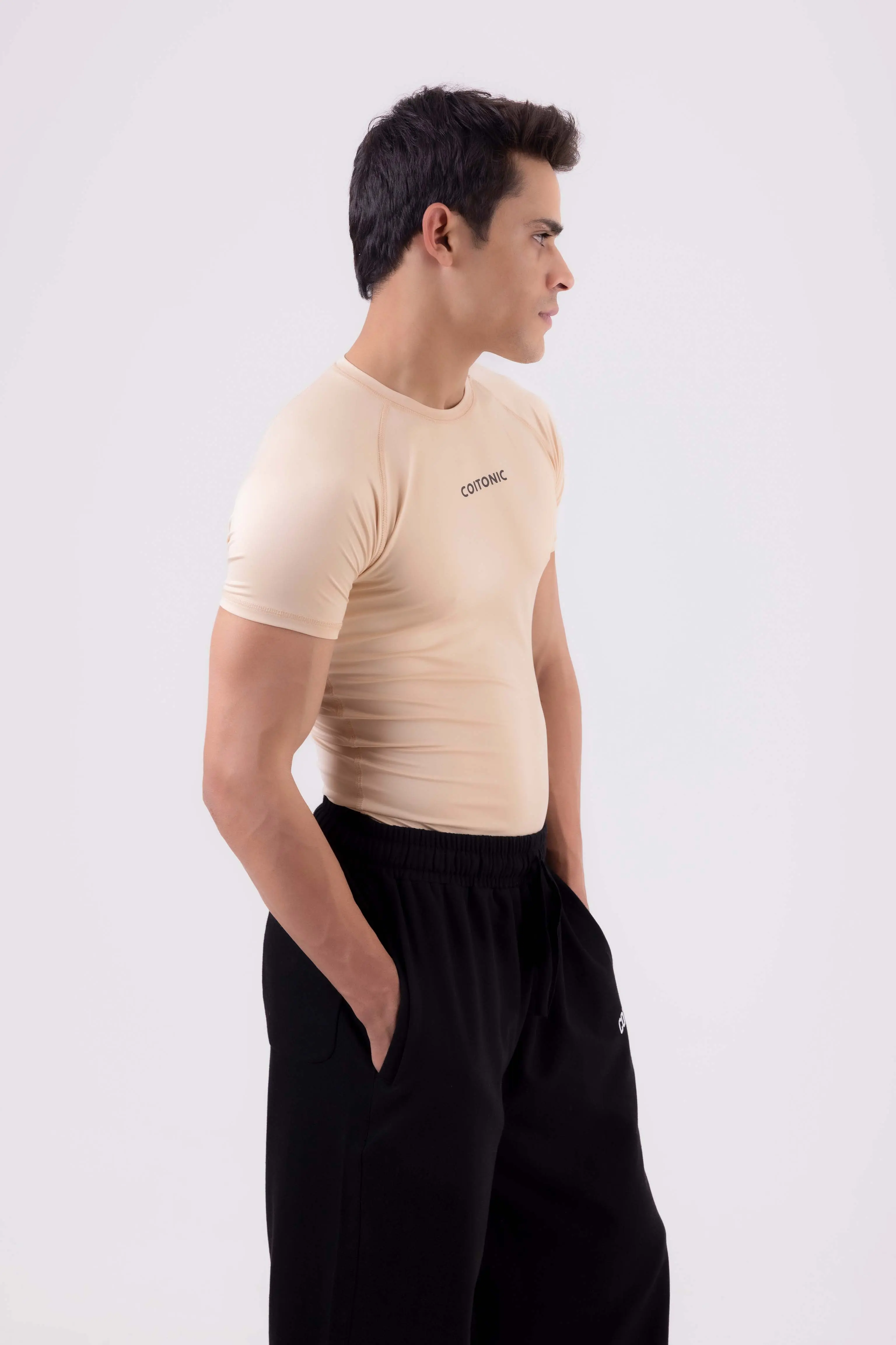Compression Half Sleeves T-shirt - Image 56