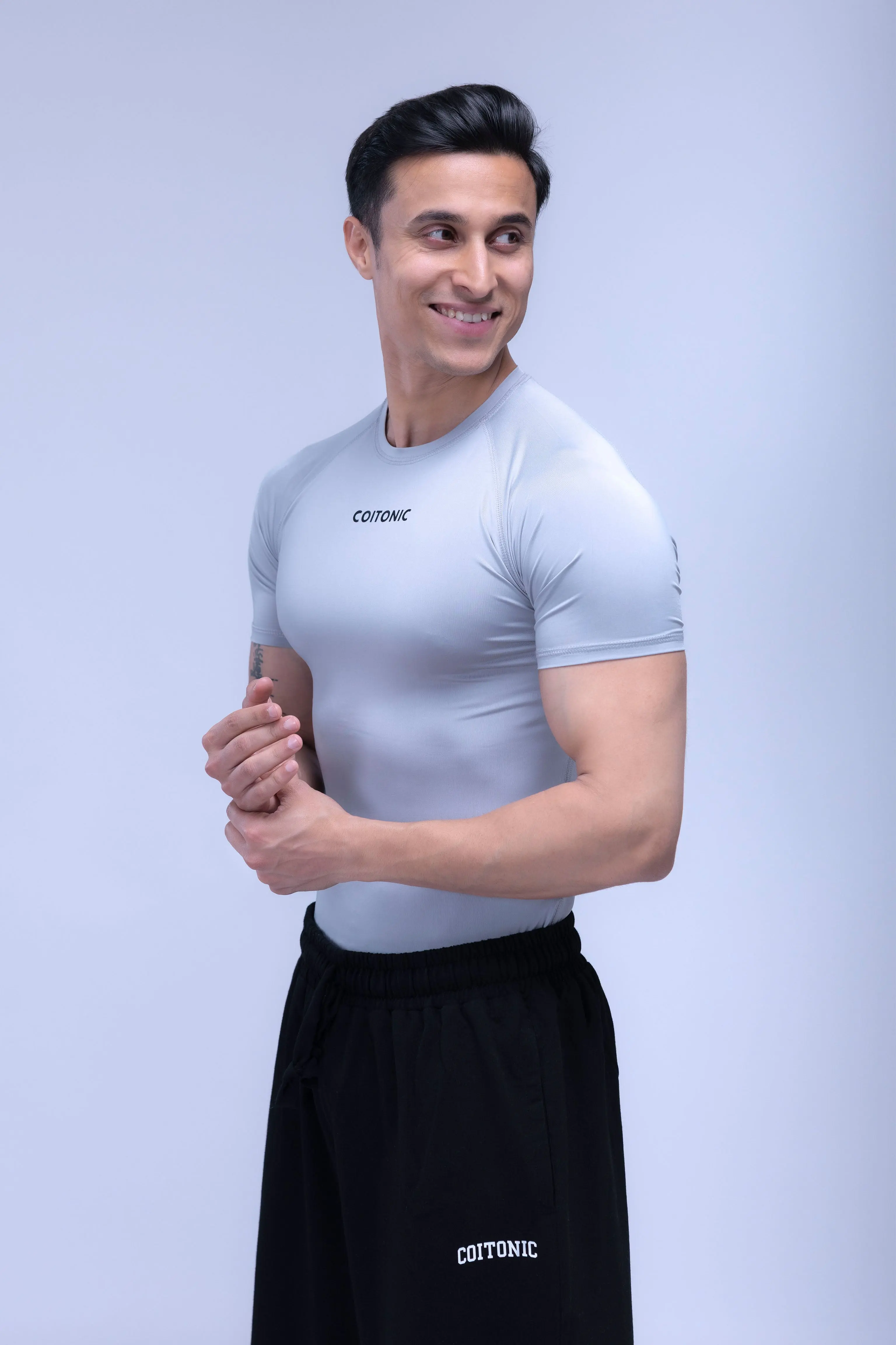Compression Half Sleeves T-shirt - Image 59