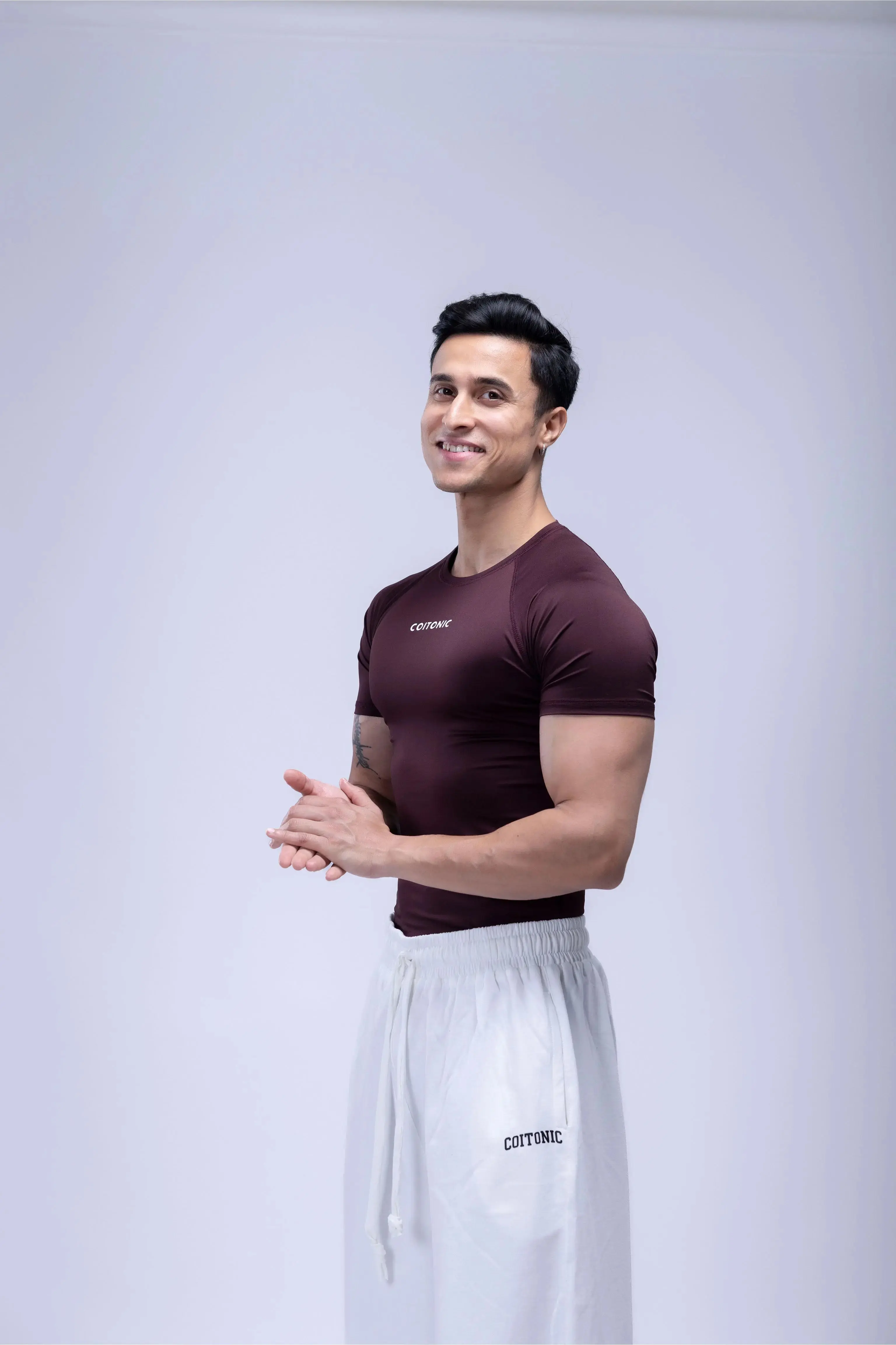 Compression Half Sleeves T-shirt - Image 66