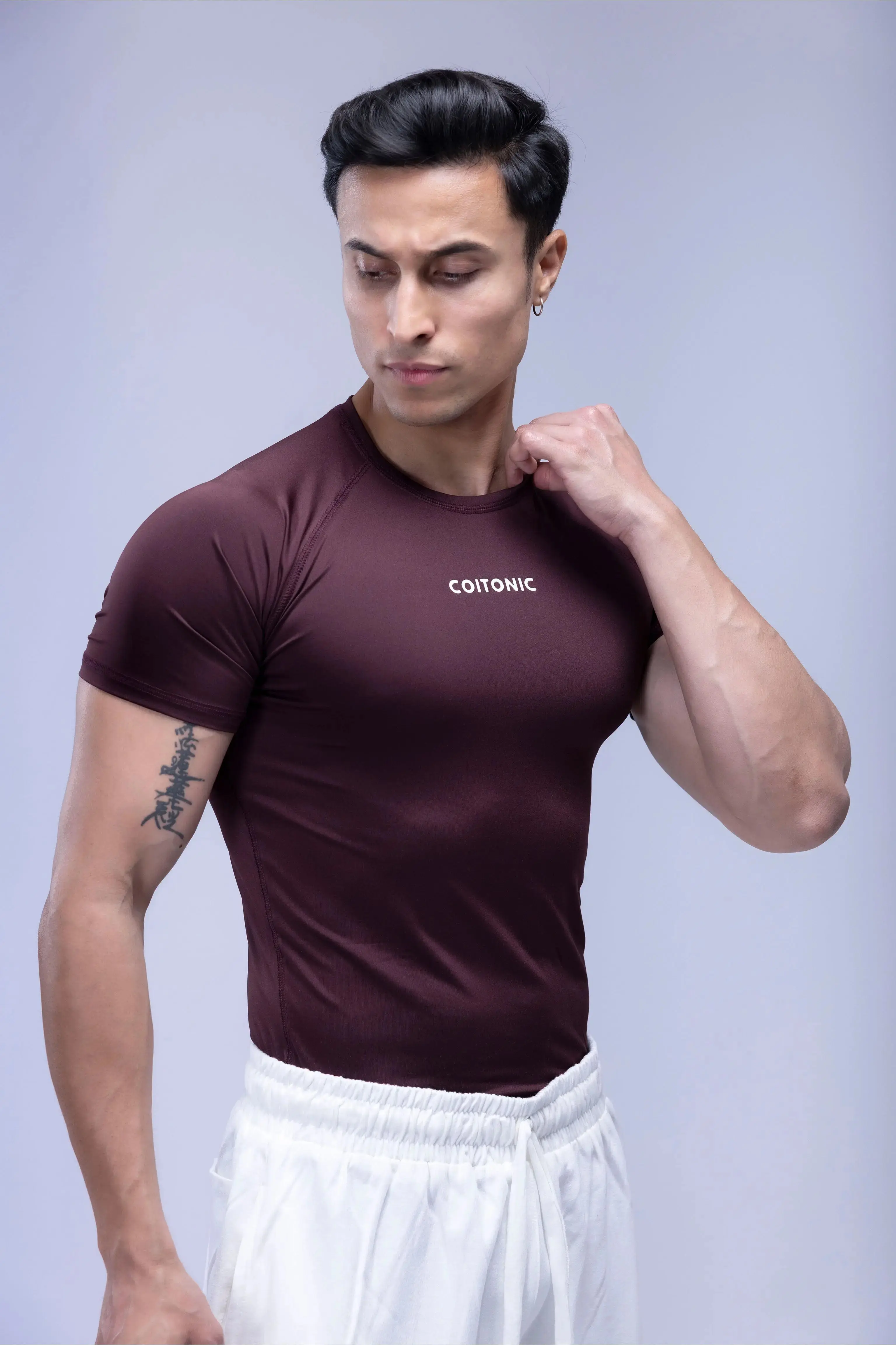 Compression Half Sleeves T-shirt - Image 69