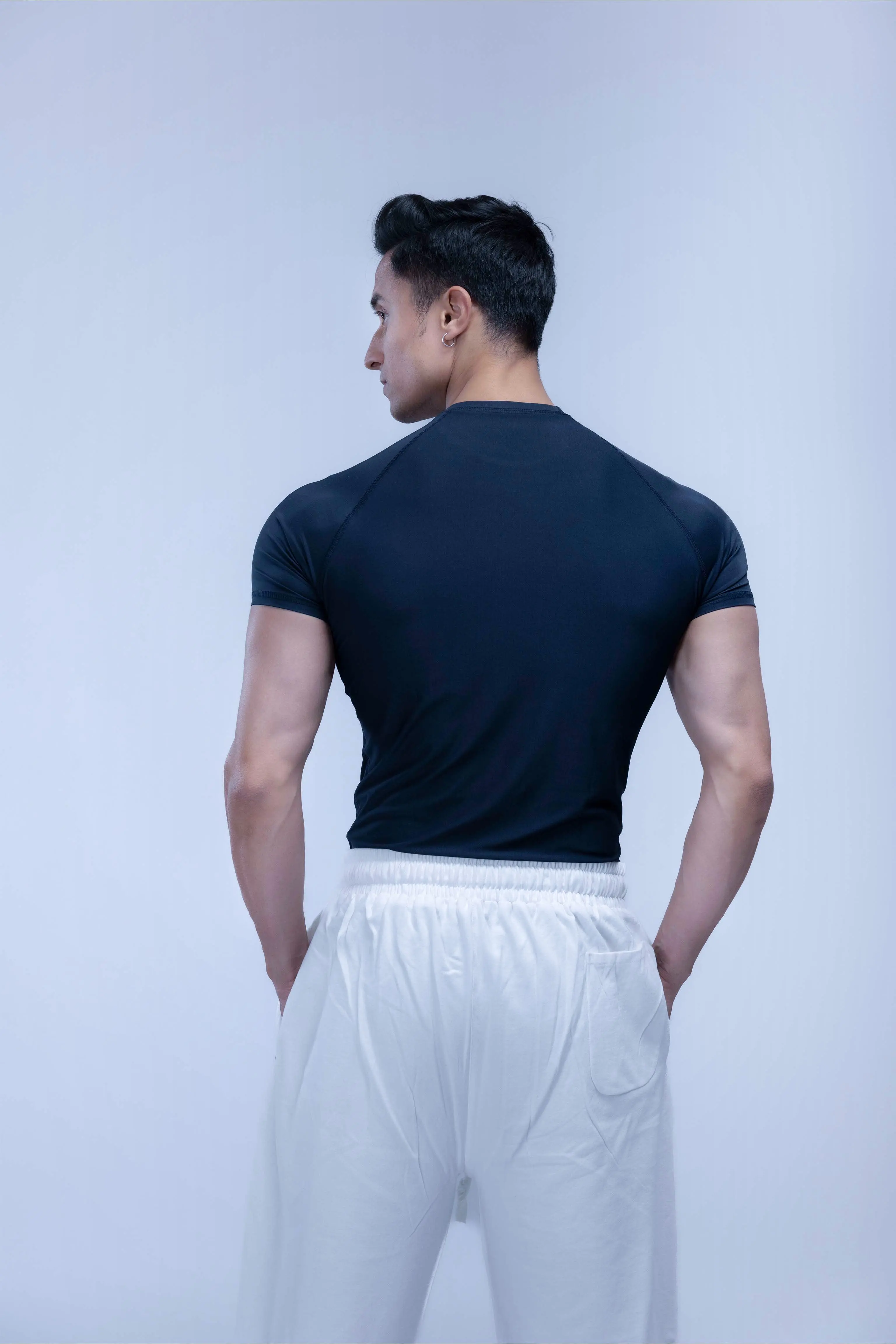 Compression Half Sleeves T-shirt - Image 77