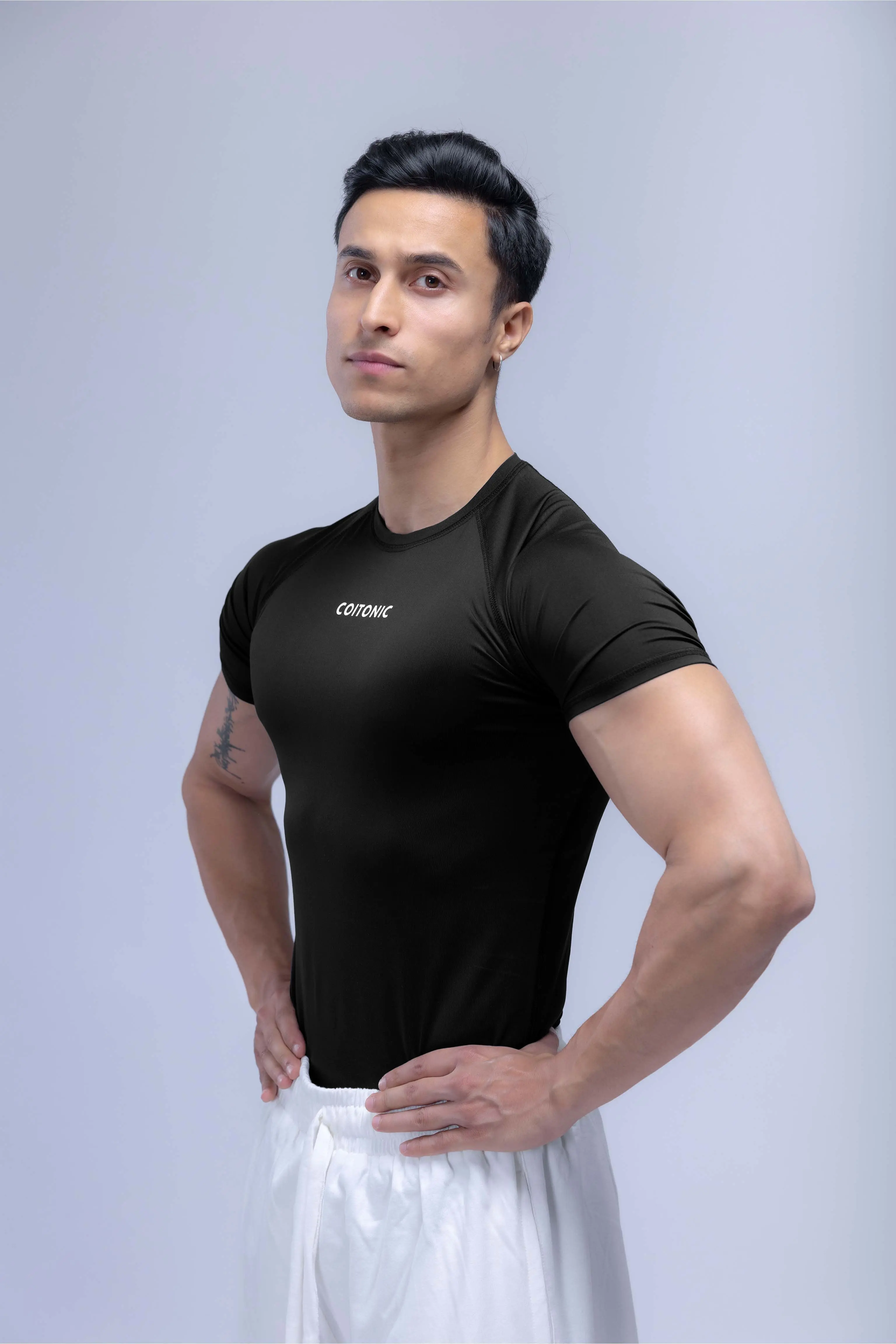 Compression Half Sleeves T-shirt - Image 79