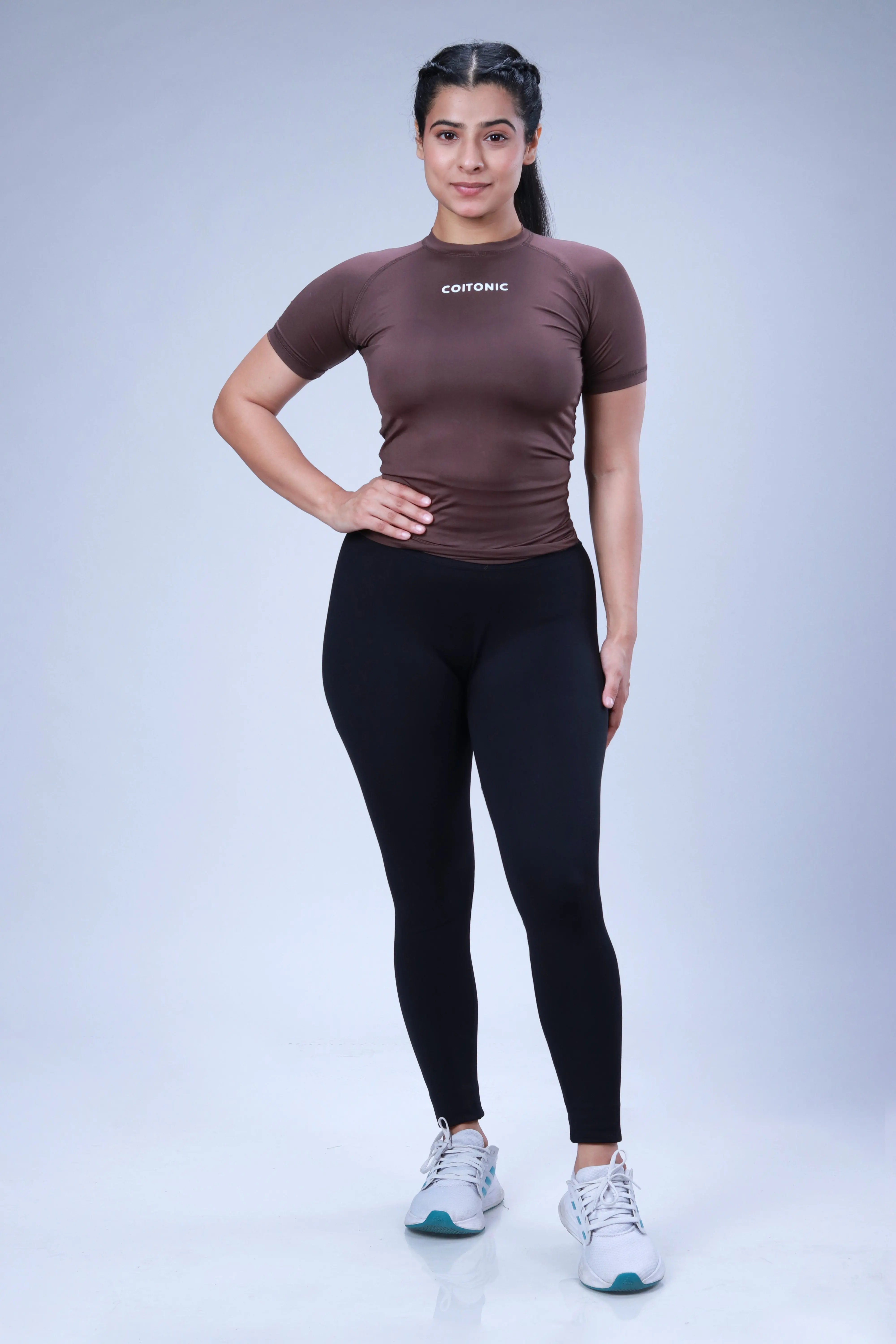 Compression Half Sleeves T-shirt (Women’s) - Image 14