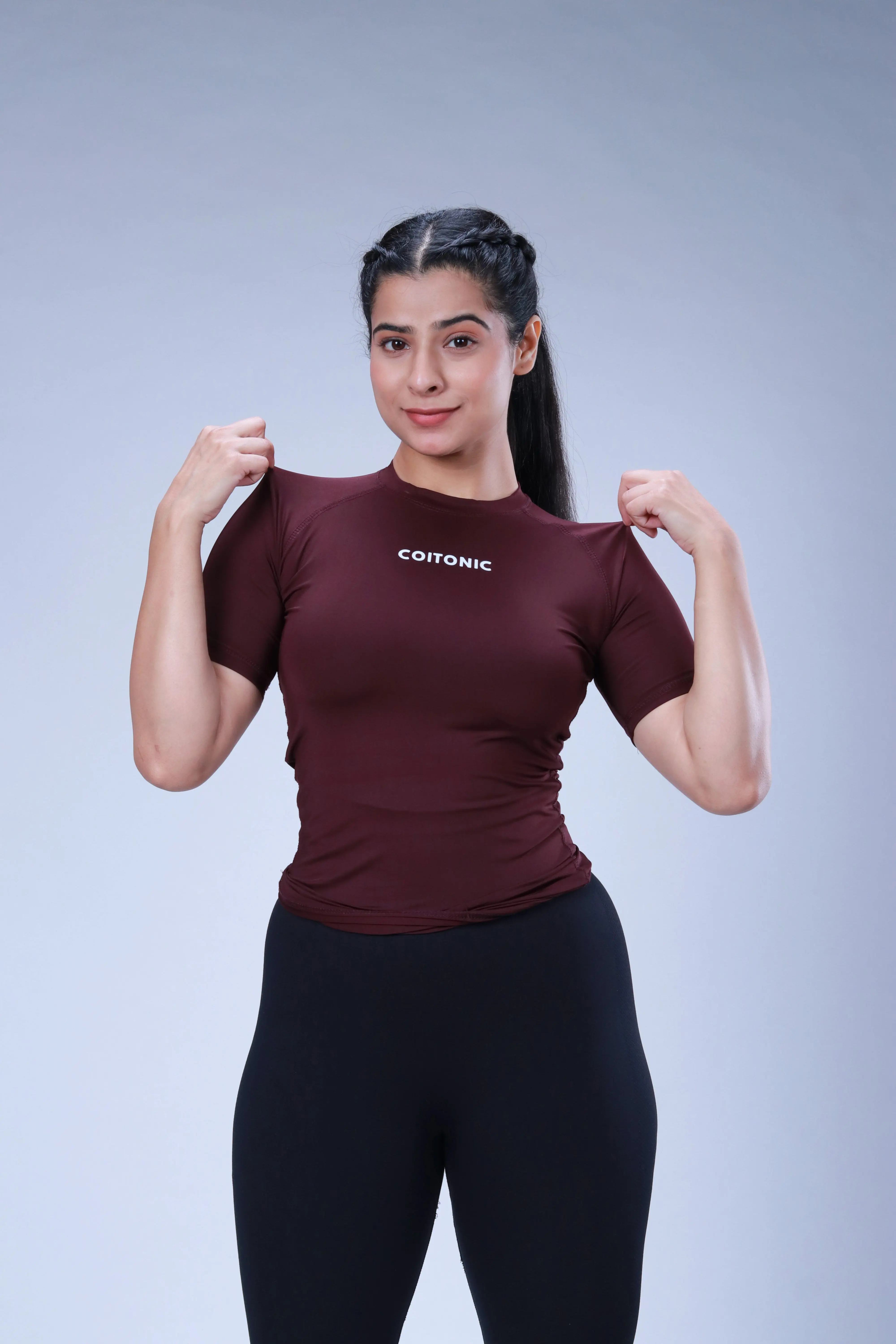 Compression Half Sleeves T-shirt (Women’s) - Image 25