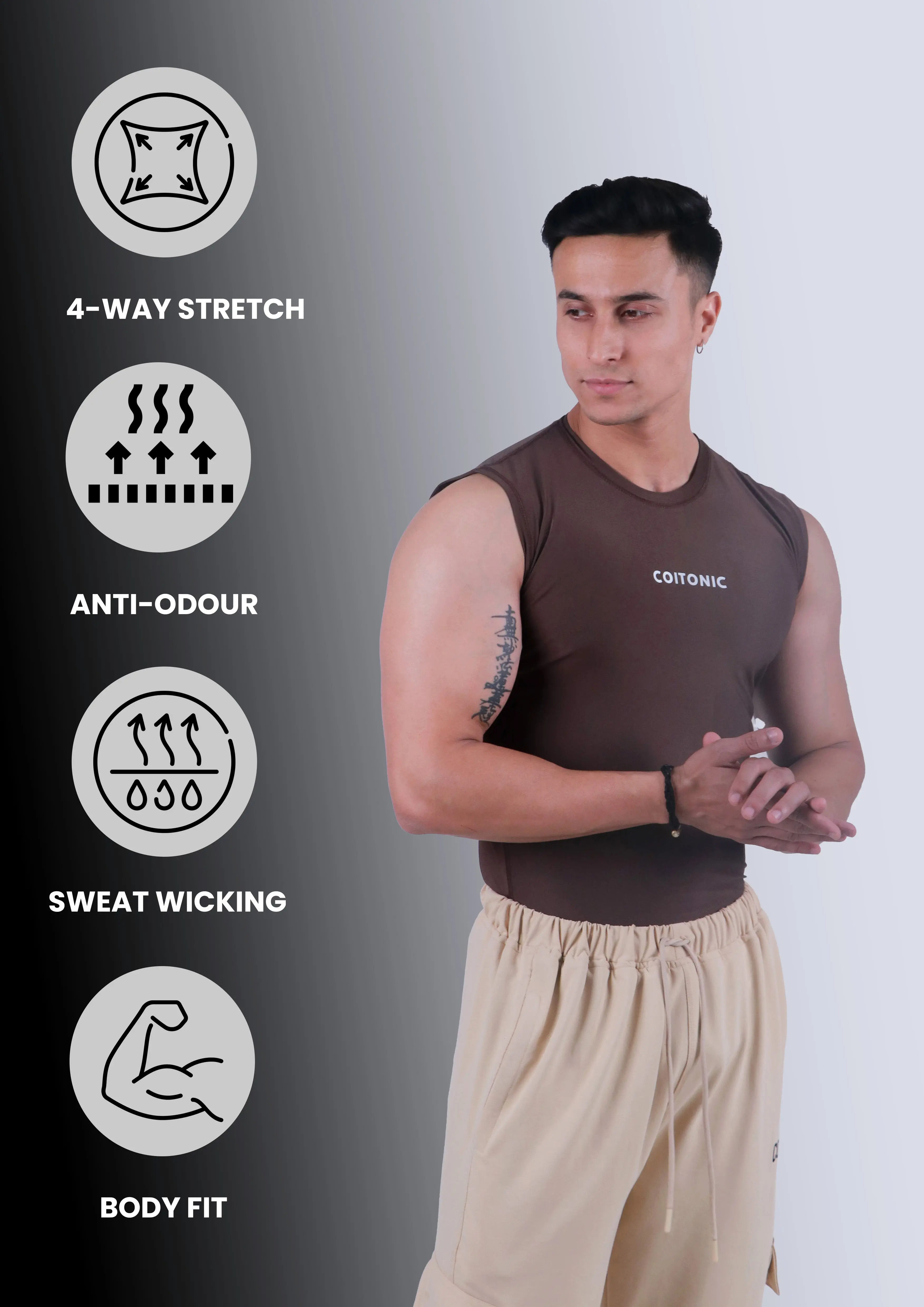 Compression Sleeveless Tank - Image 19
