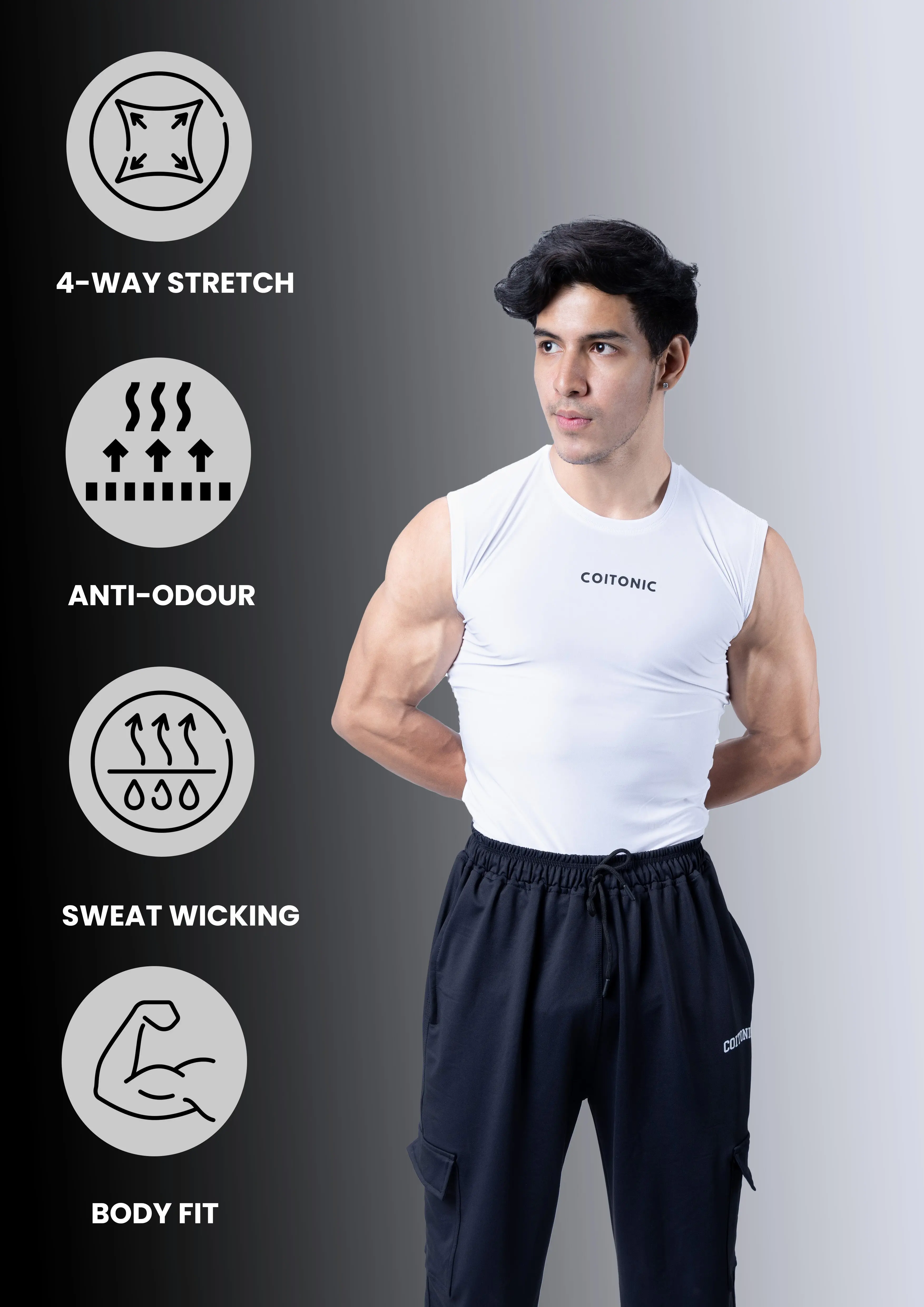 Compression Sleeveless Tank - Image 7