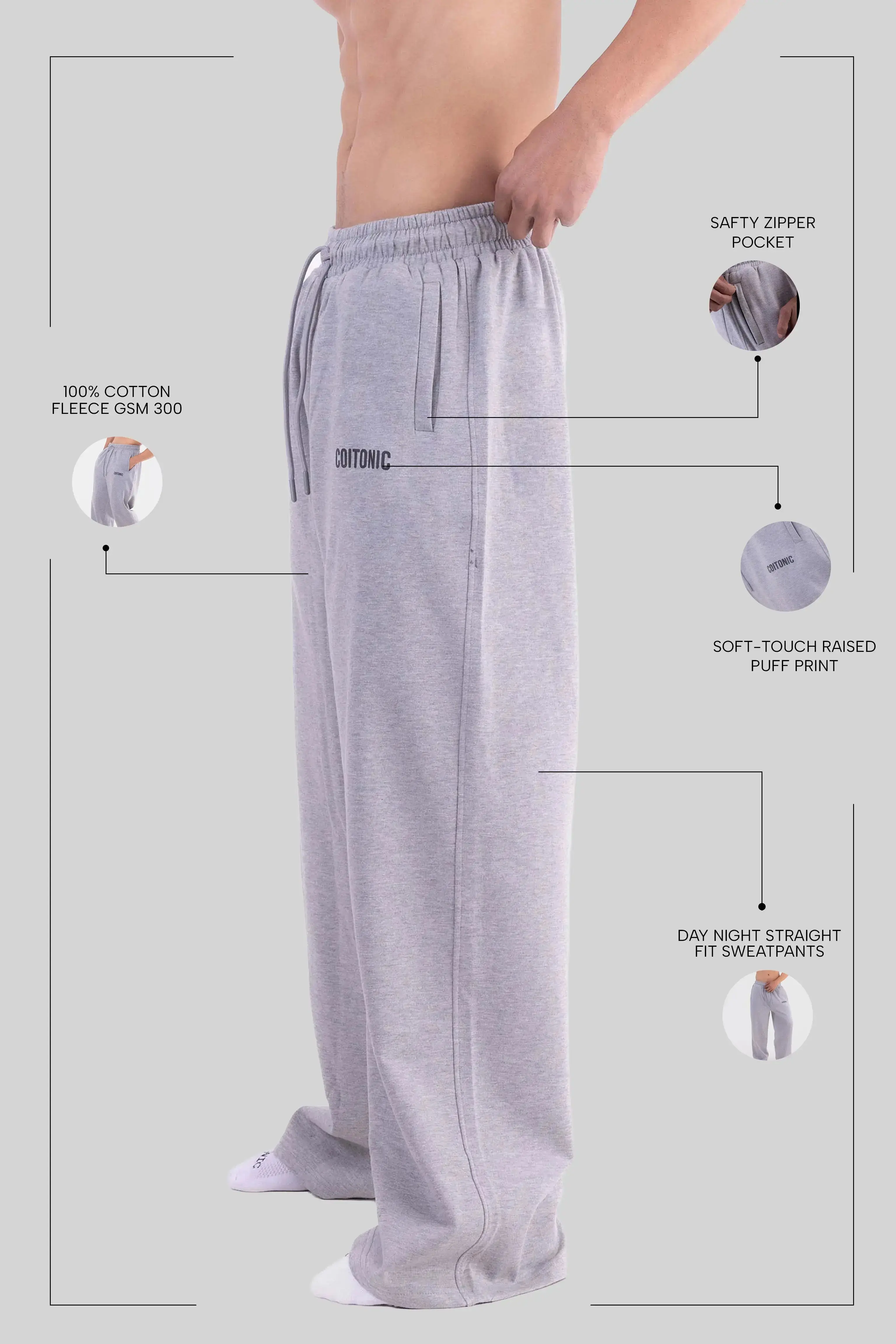 Day Night Straight Fit Joggers - Image 15