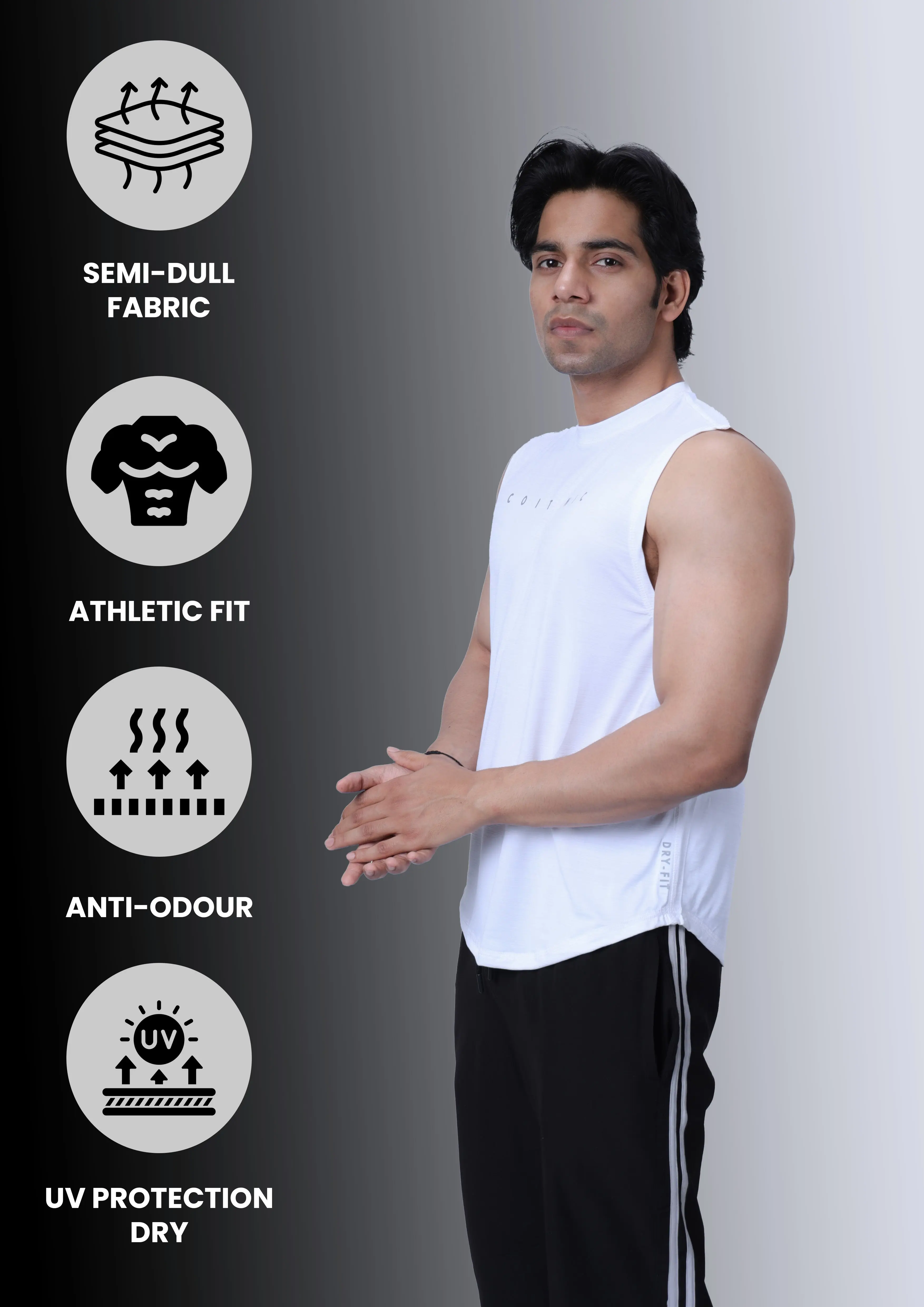 Dry-Fit Delt Tank Top - Image 39