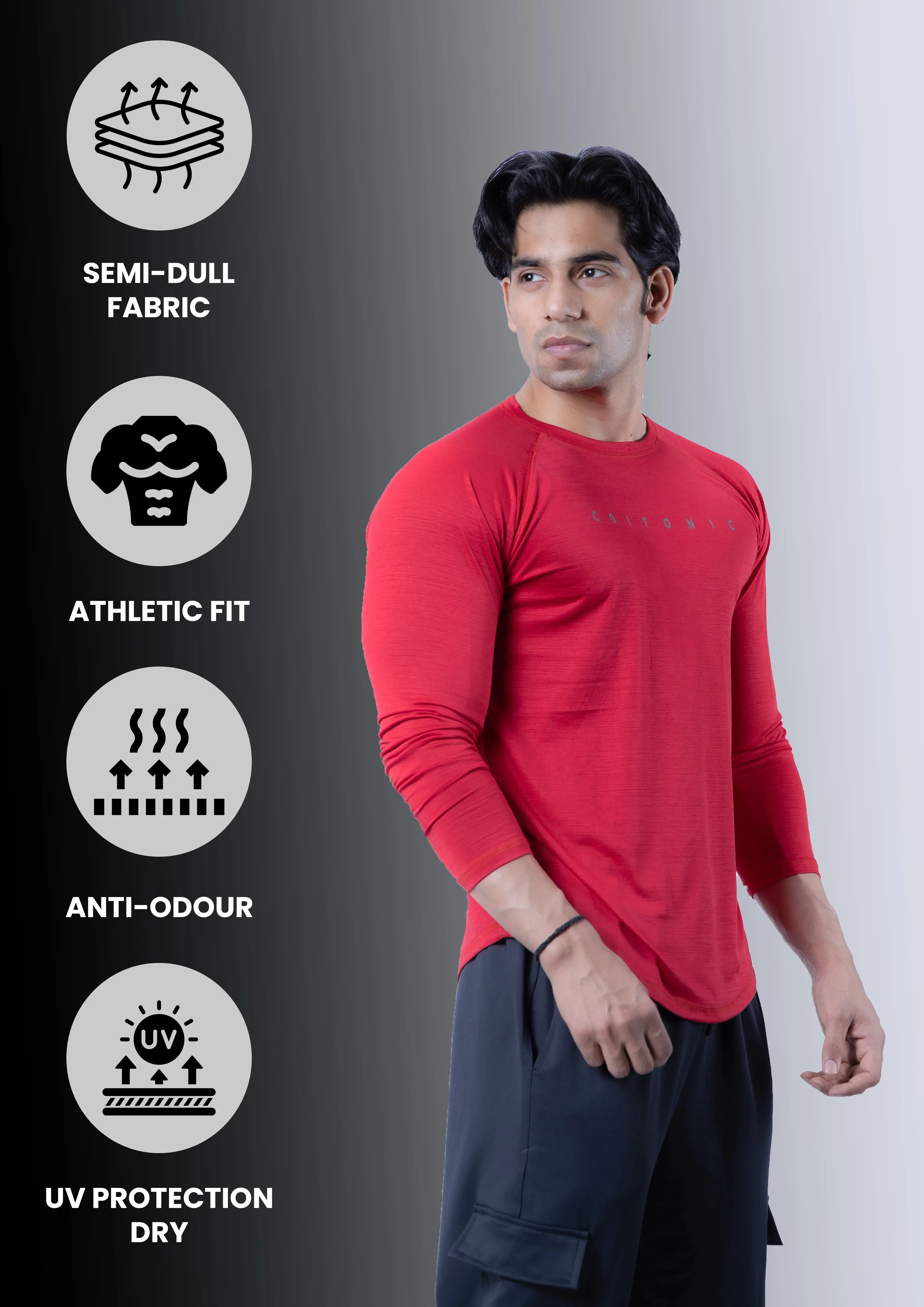 Dry-Fit Full Sleeves T-Shirt - Image 10