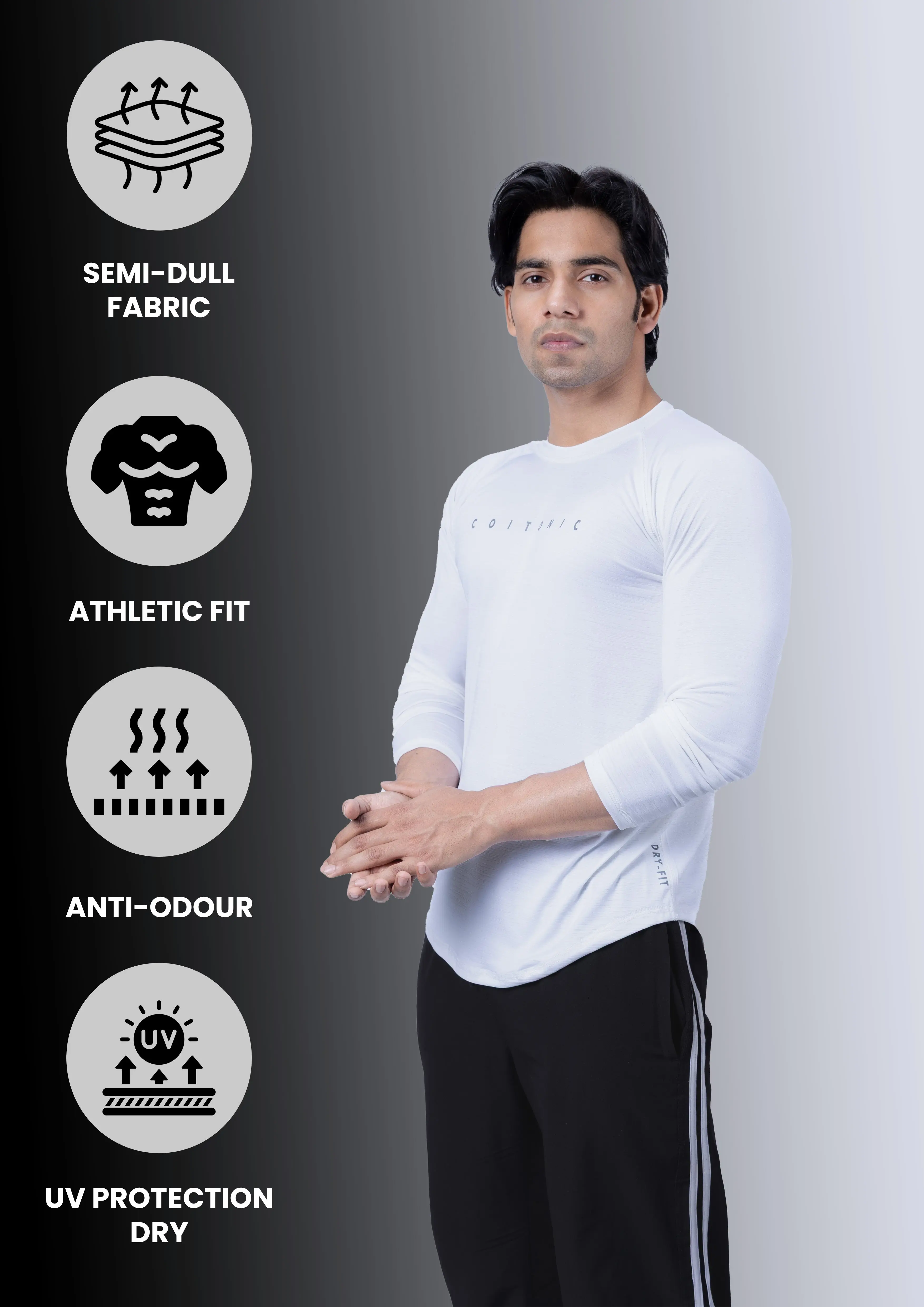 Dry-Fit Full Sleeves T-Shirt - Image 30