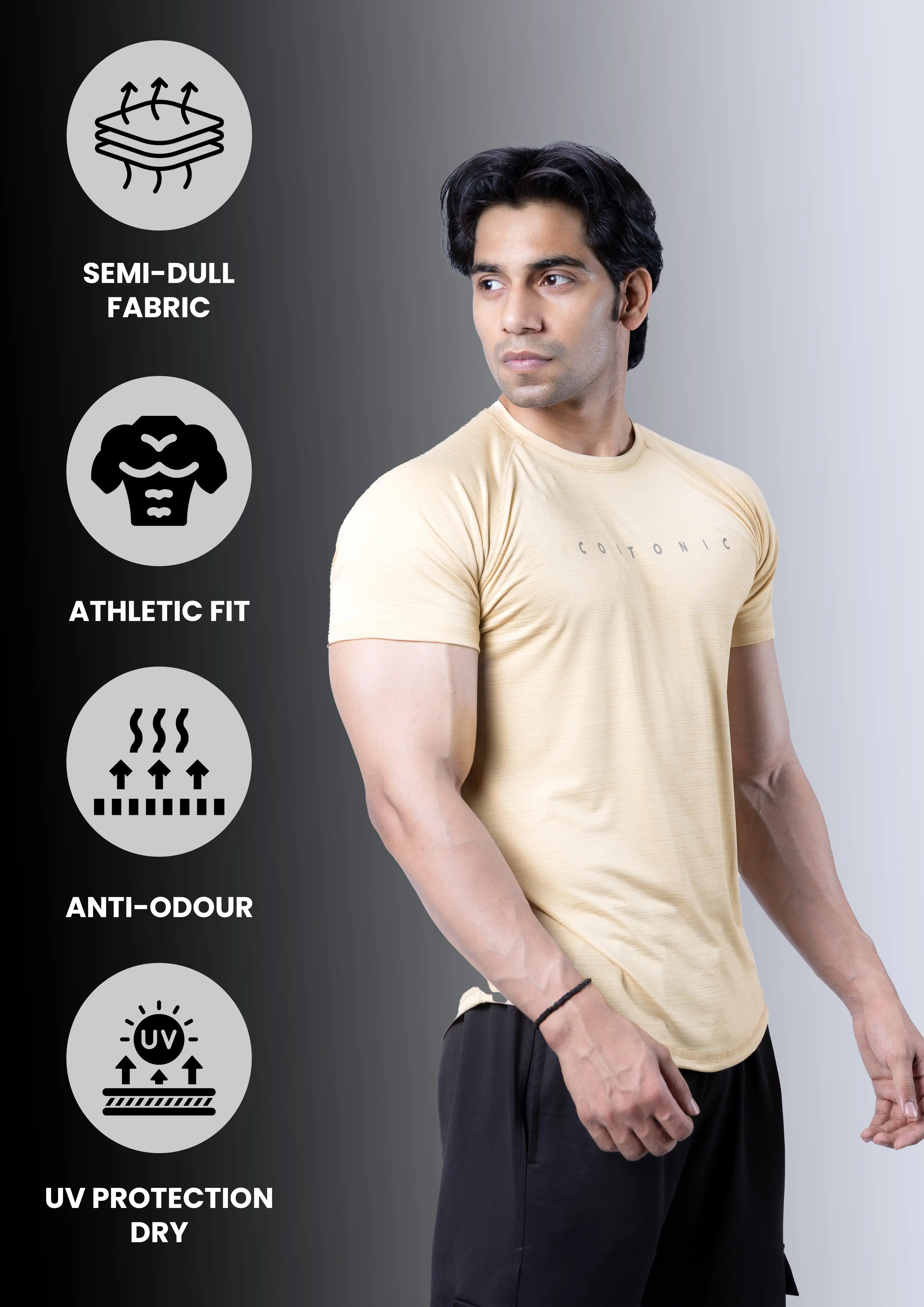 Dry-Fit Half Sleeves T-Shirt - Image 16
