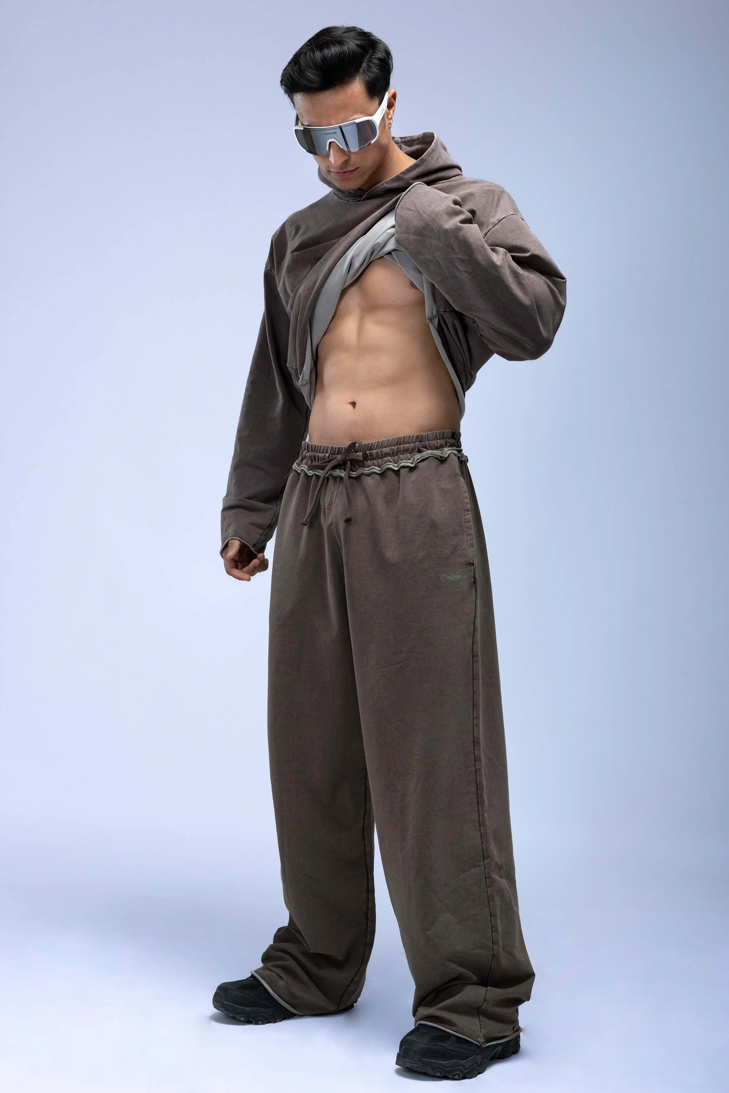 Faded Acid Wash Baggy Fit Jogger - Image 16