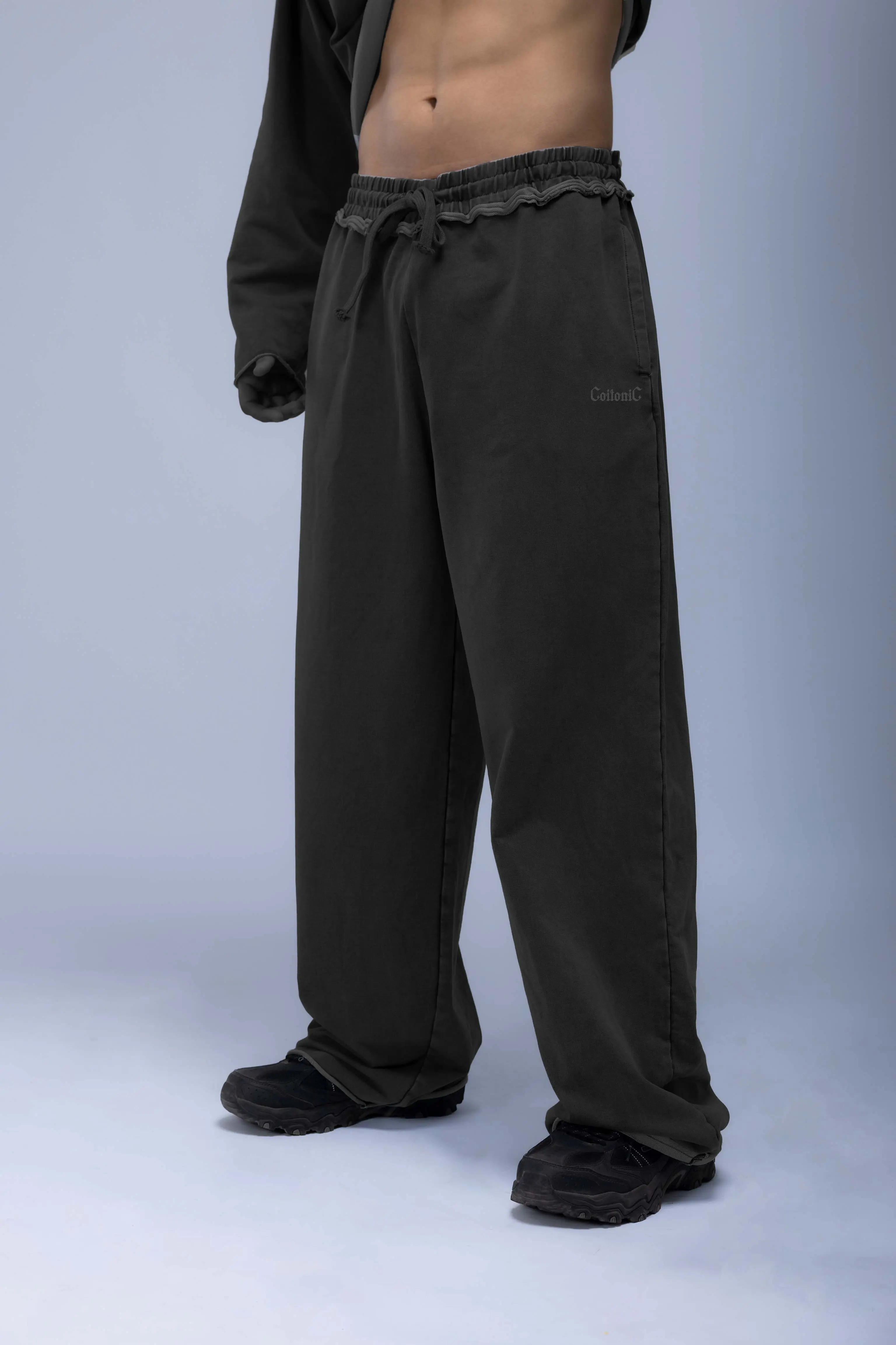 Faded Acid Wash Baggy Fit Jogger - Image 23
