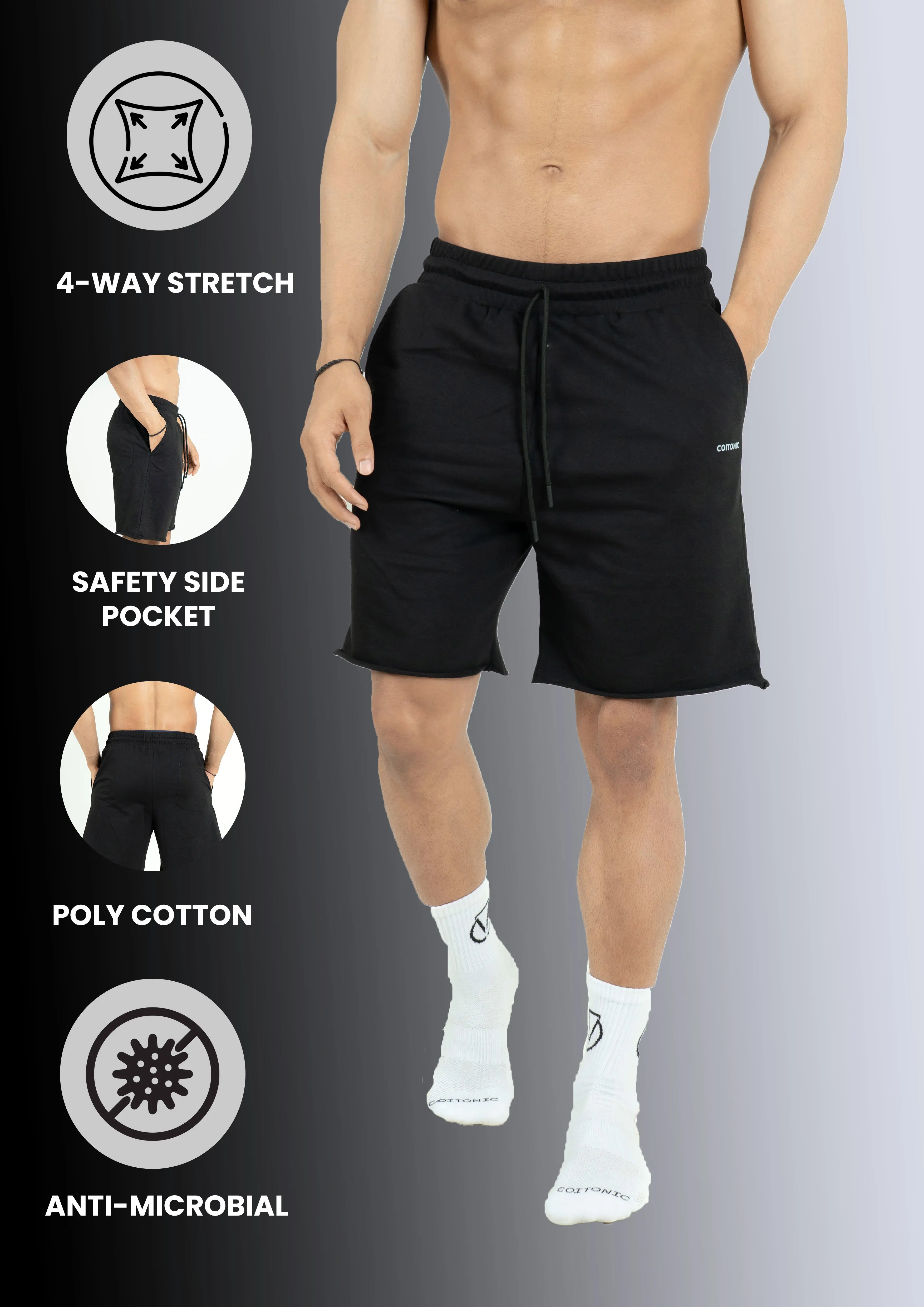 Flex Weave Cotton Shorts - Image 6