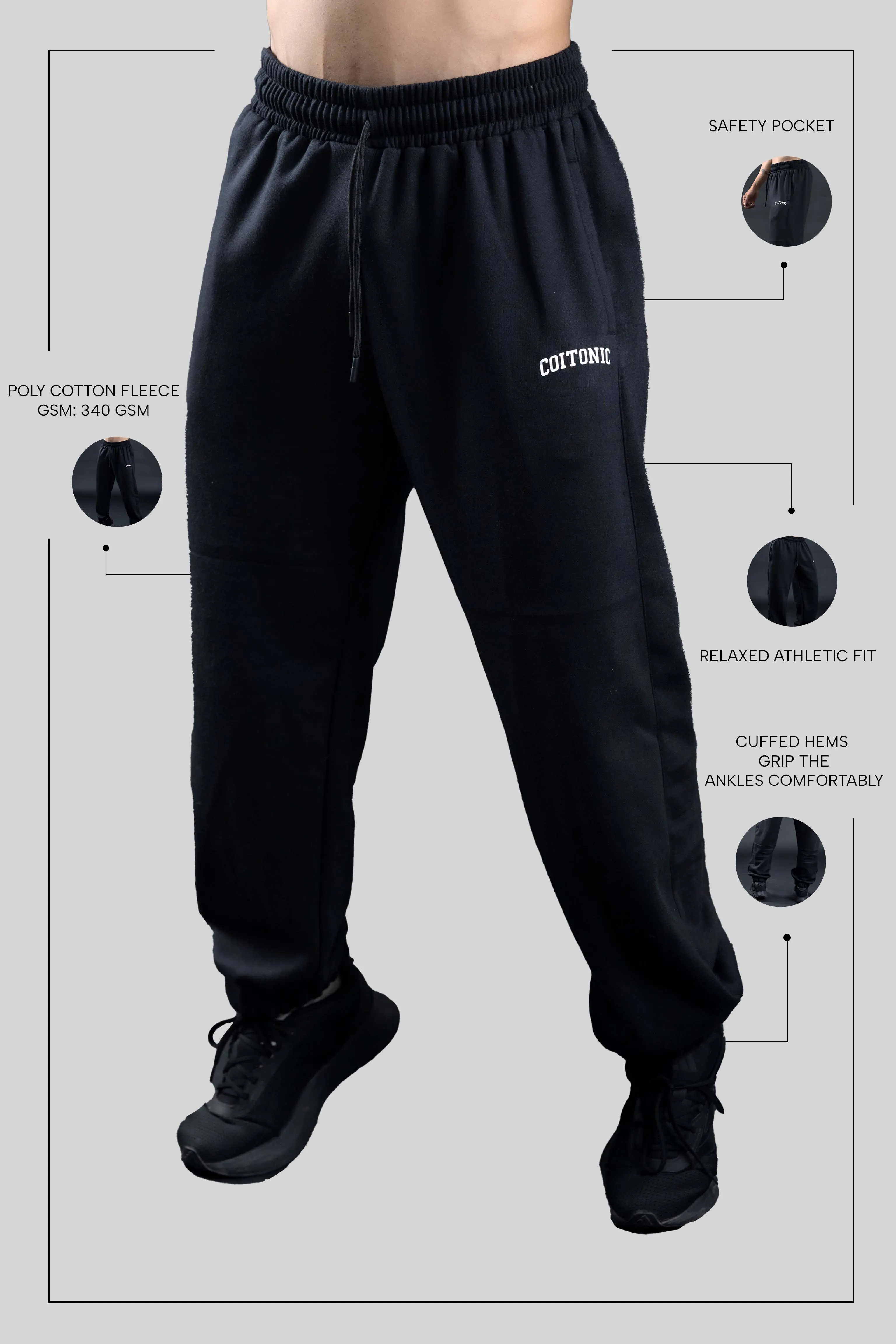 Heavy-Duty Fleece Sweatpants - Image 7