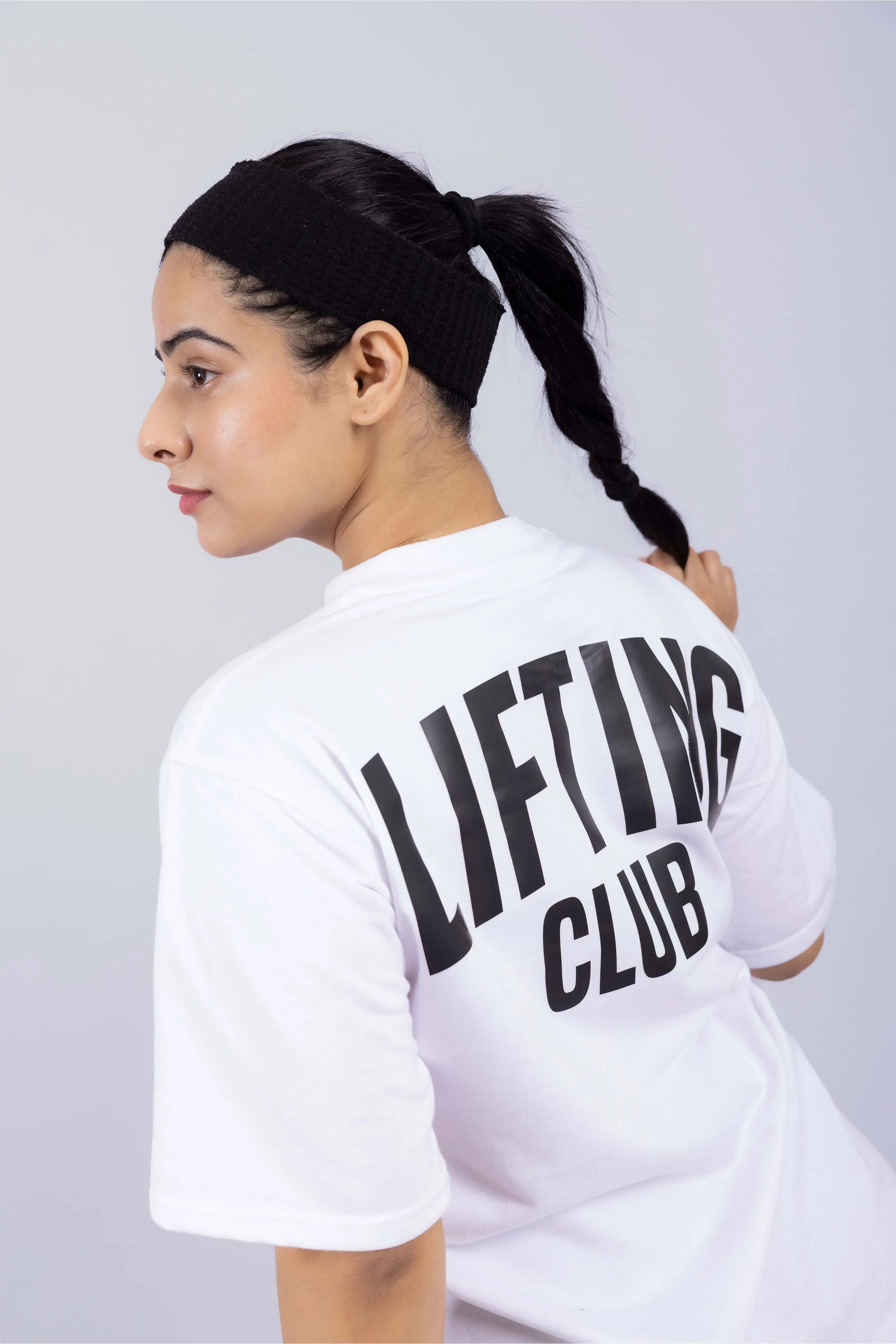 LIFTING CLUB OVERSIZED T-SHIRT [ women's ] - Image 3