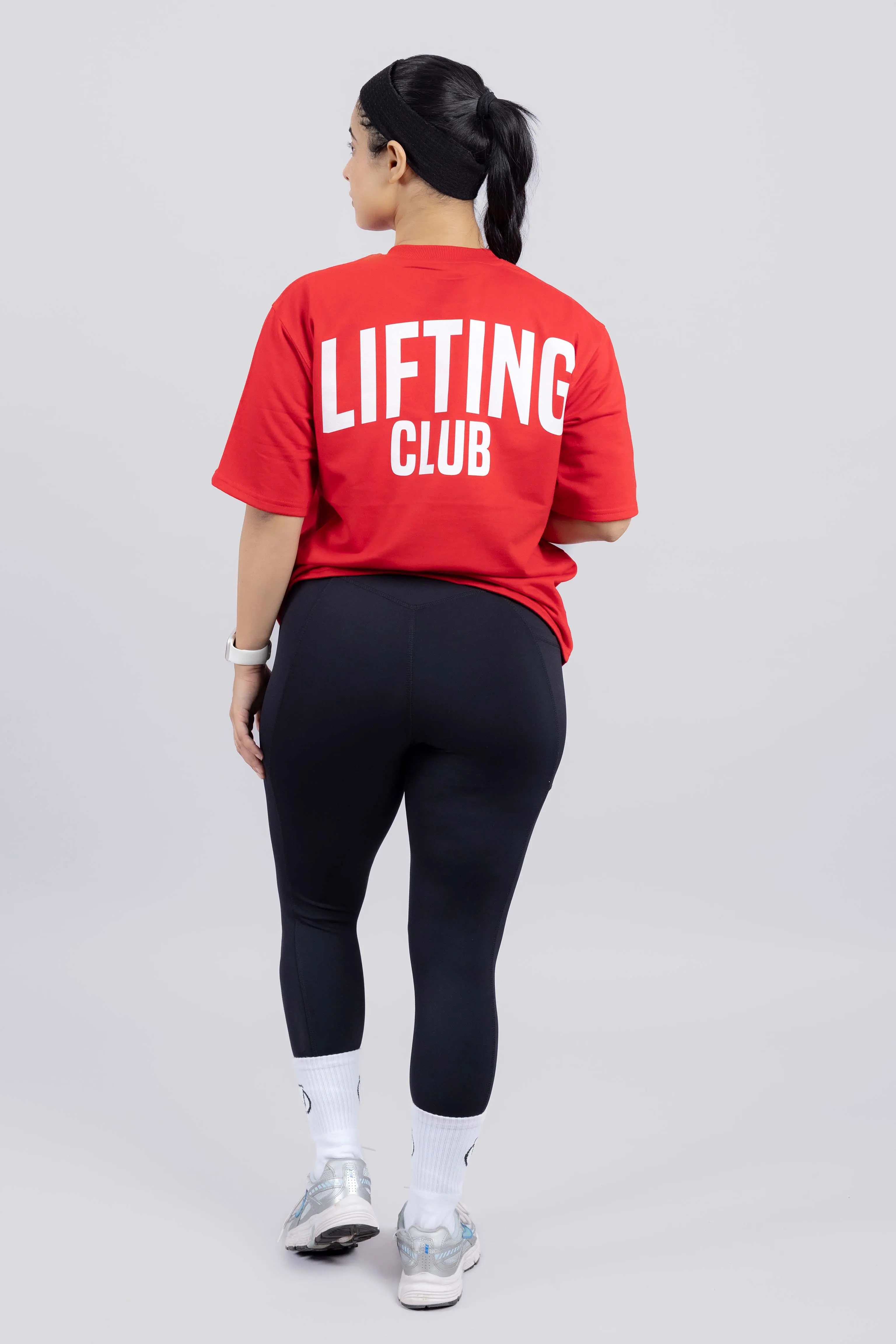 LIFTING CLUB OVERSIZED T-SHIRT [ women's ] - Image 6