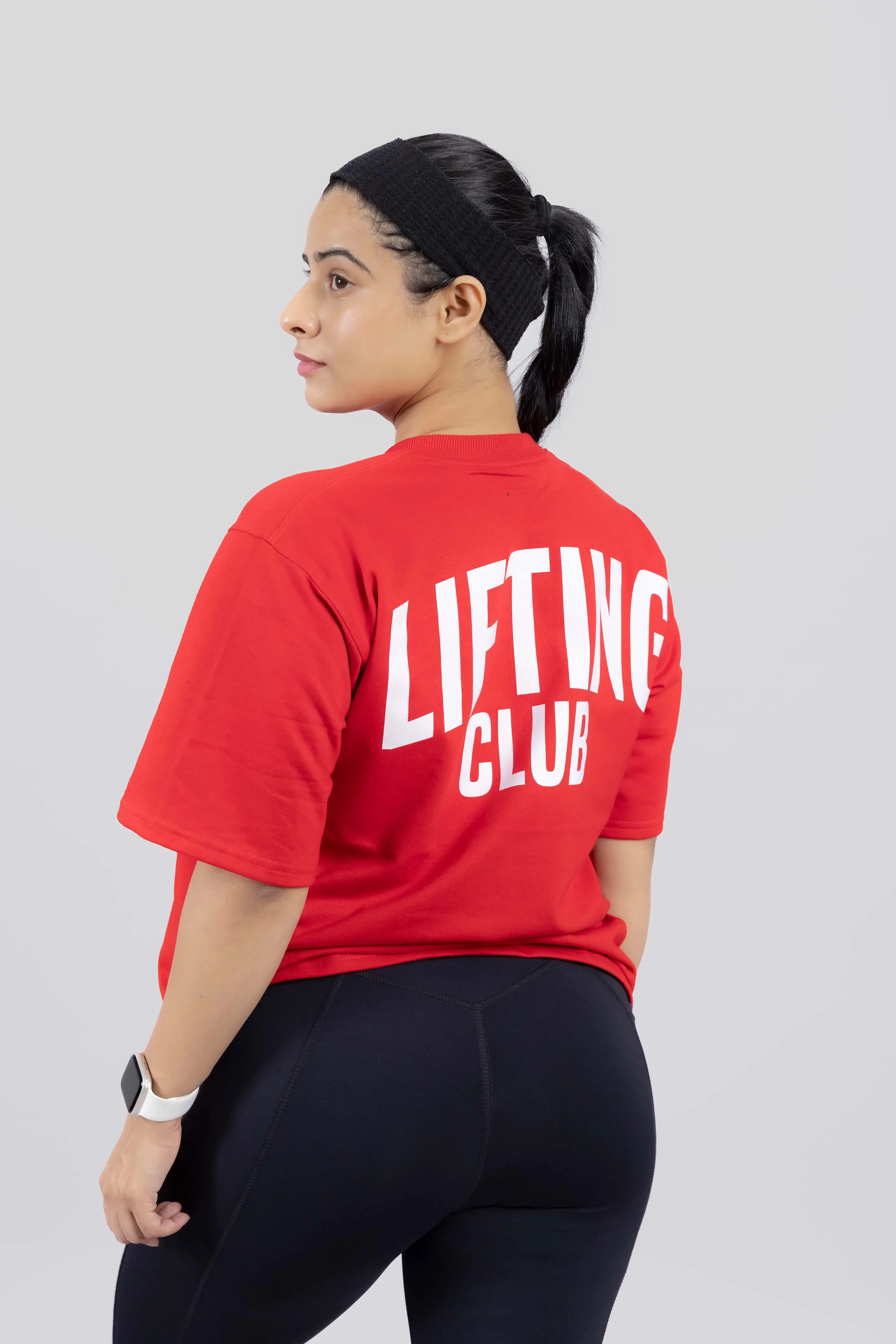LIFTING CLUB OVERSIZED T-SHIRT [ women's ] - Image 7