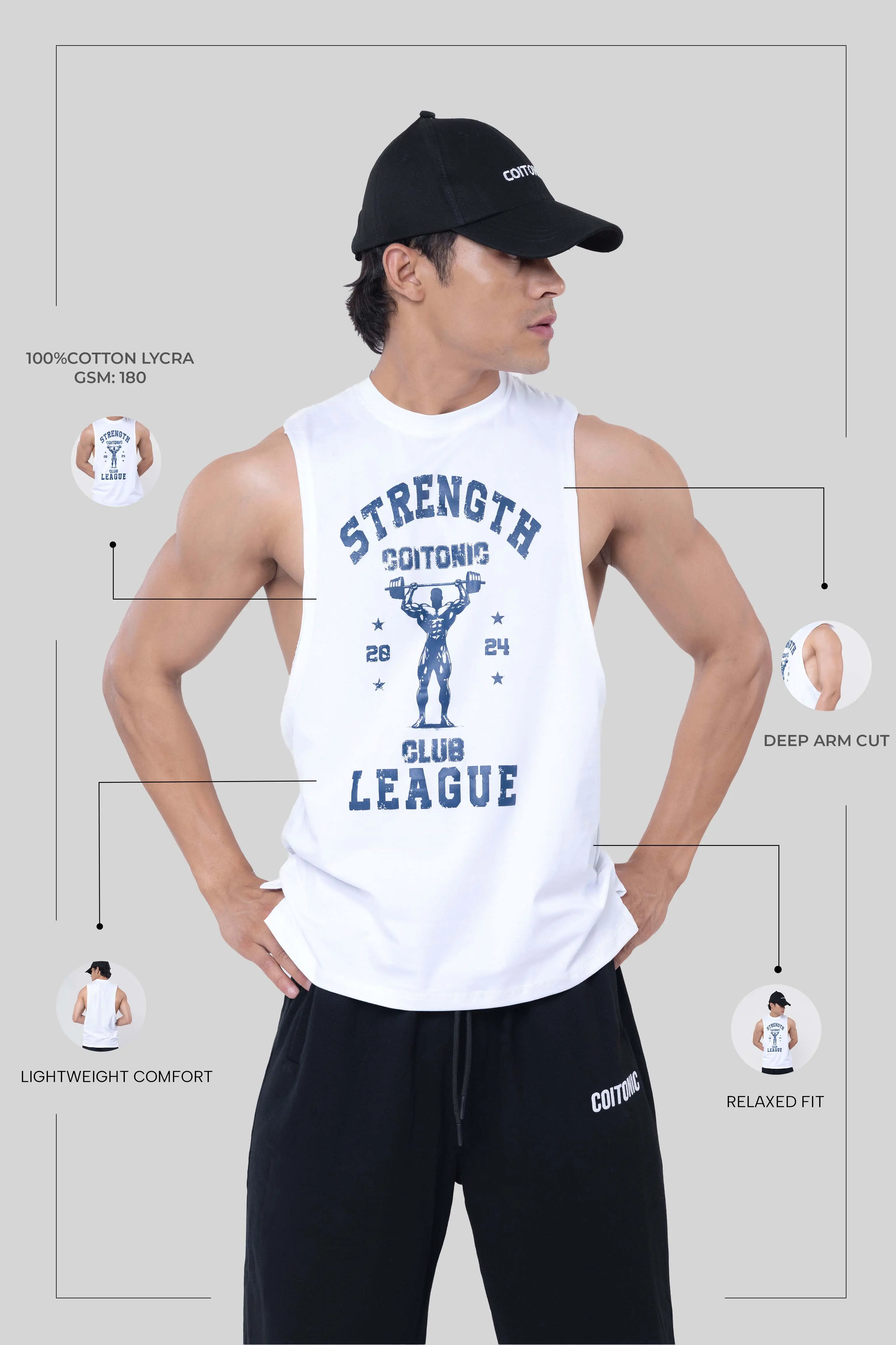 Strength Deep Arm Tank - Image 20
