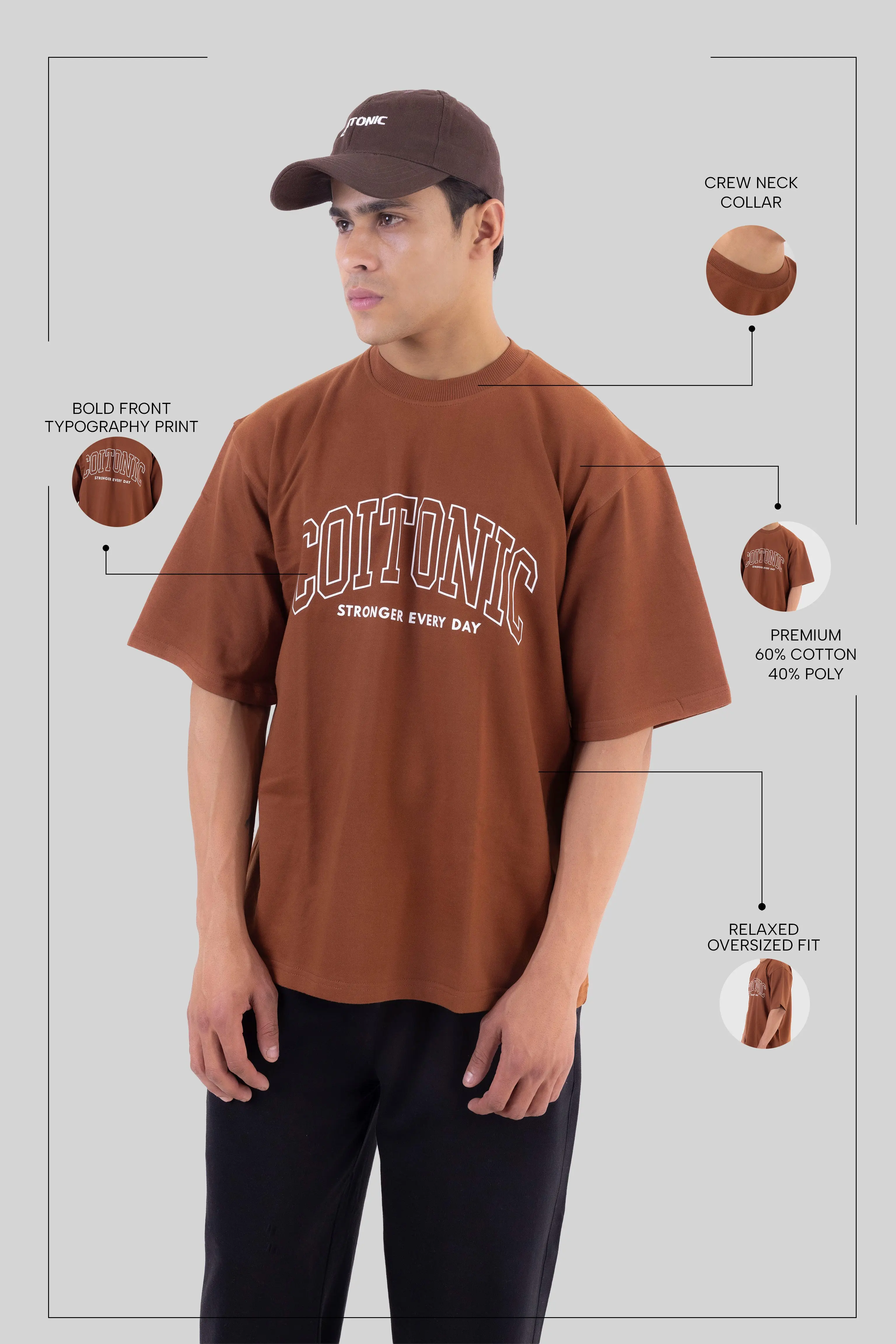 Stronger Every Day Oversized T-shirts - Image 44
